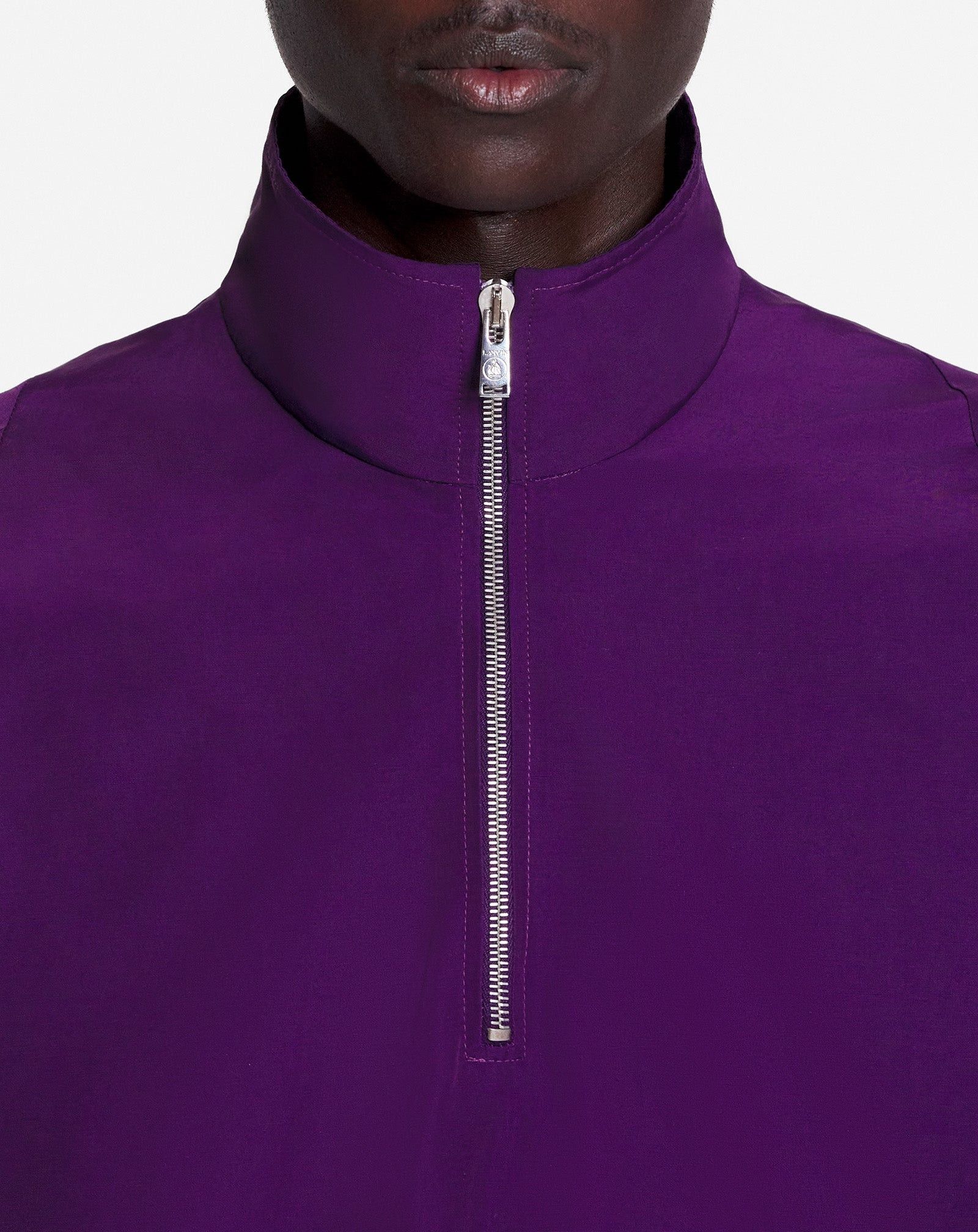 Lanvin o1mle0825 Windbreaker With Zipper Jacket in Purple Size US S / EU 44-46 / 1 - 6 Thumbnail
