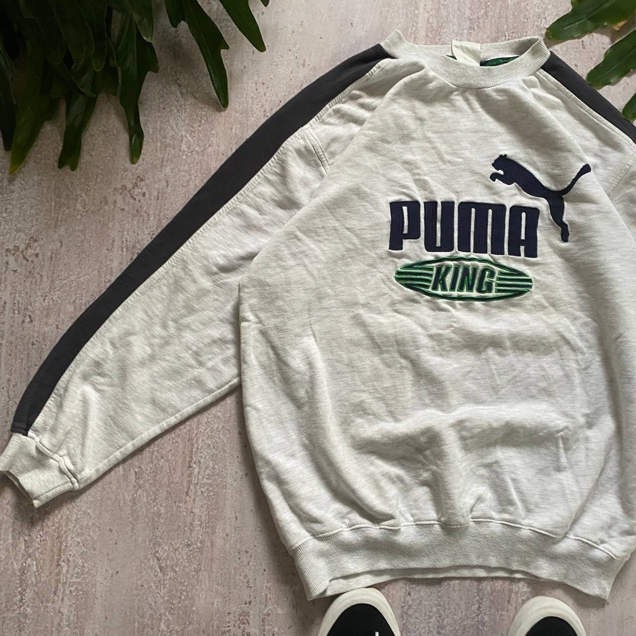 Puma VINTAGE 90S PUMA KING BIG LOGO RARE SWEATSHIRT 138 Size US L / EU 52-54 / 3 - 2 Thumbnail