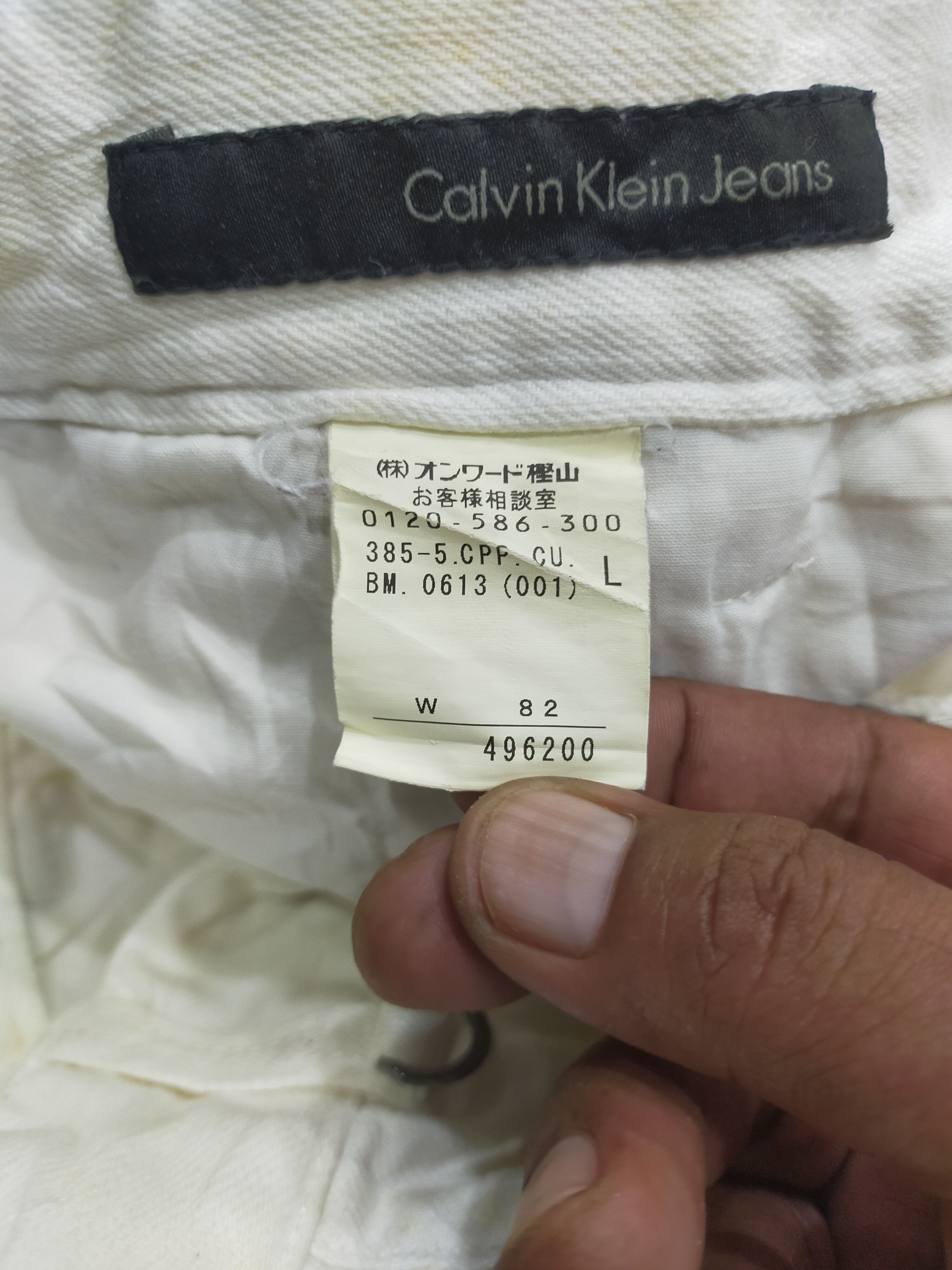 Calvin Klein × Japanese Brand × Le Grande Bleu (L.G.B.) Calvin klein Like Cargo Pant With Zipper Style Size US 32 / EU 48 - 14 Thumbnail