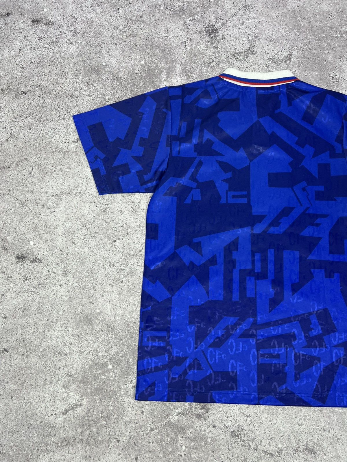 Other Chelsea FC Score Draw Retro Jersey 90s Commodore Vintage Size US S / EU 44-46 / 1 - 12 Thumbnail
