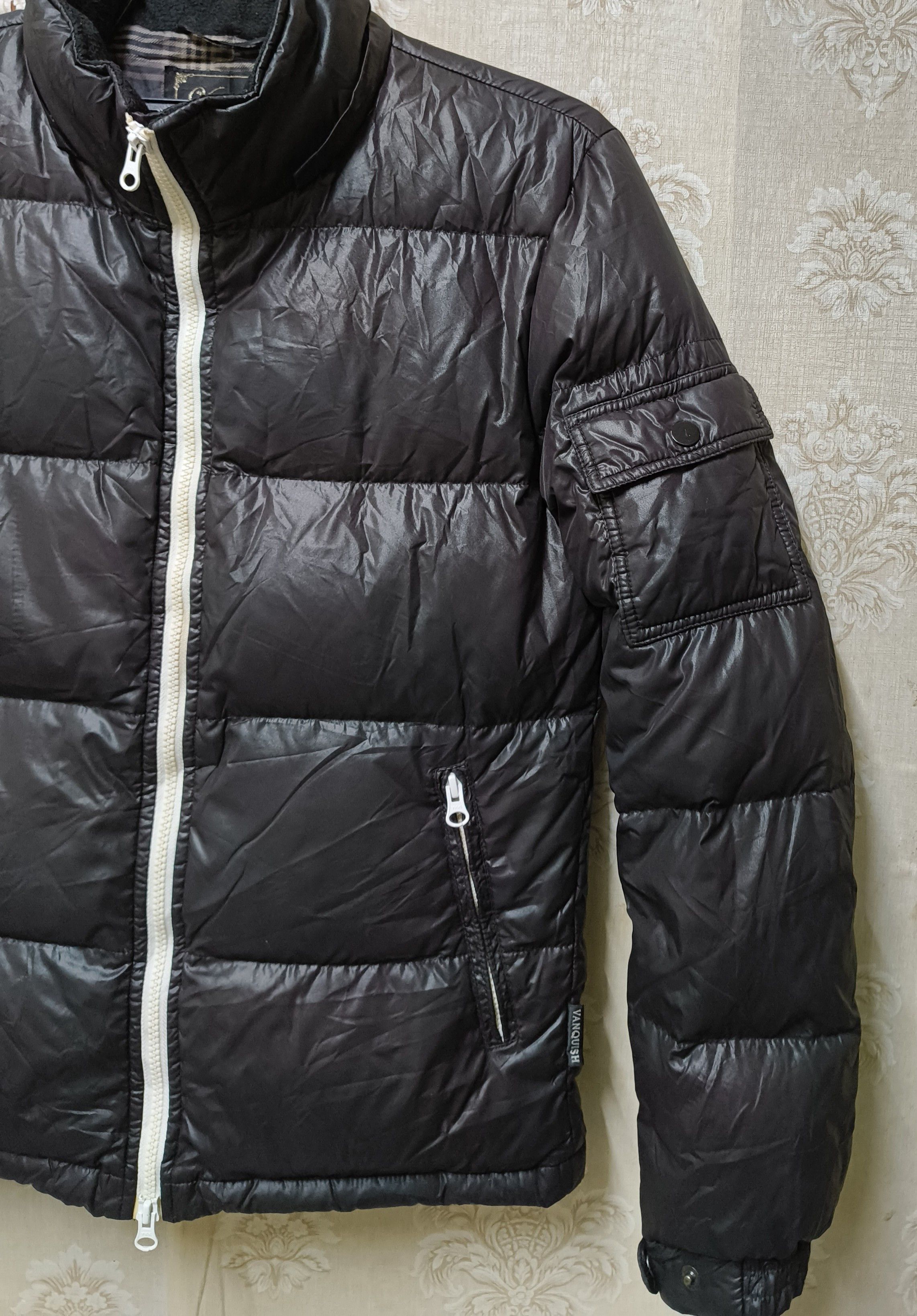Vanquish Vanquish Black Puffer Down Jacket Size US S / EU 44-46 / 1 - 4 Thumbnail