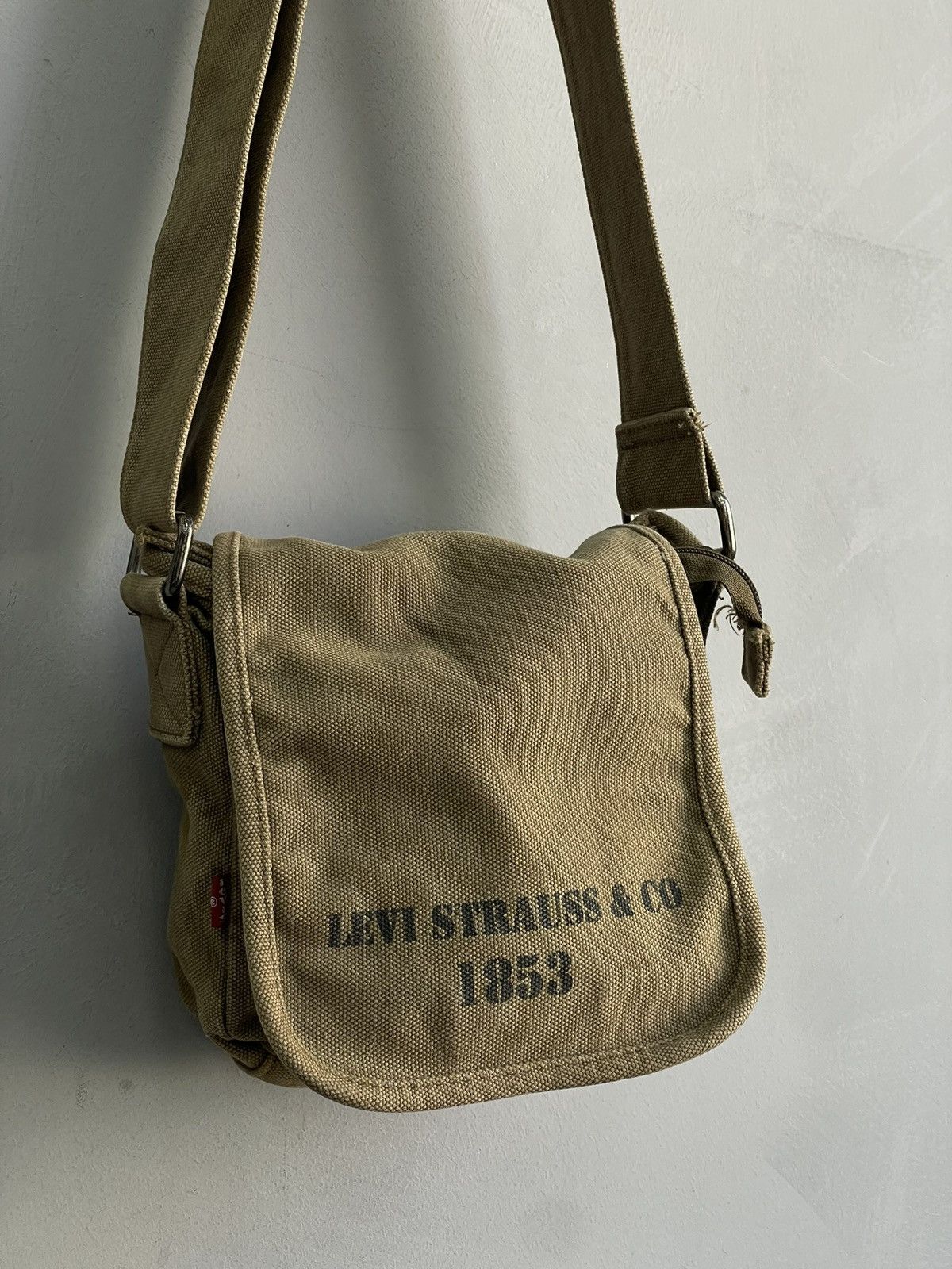 Levi's Rare canvas Levis vintage diesel style bag army Size ONE SIZE - 4 Thumbnail