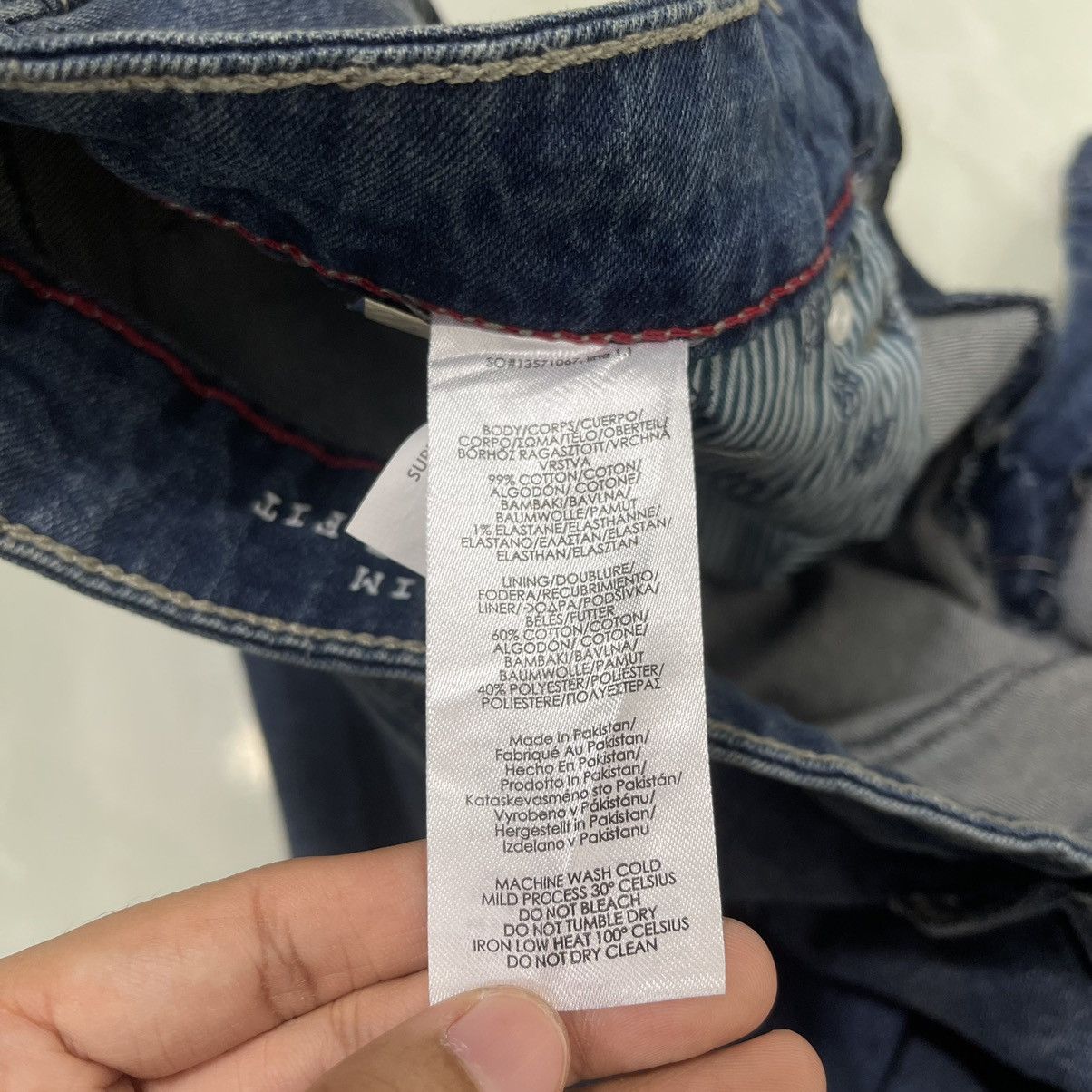 Chaps Ralph Lauren Chaps Ralph Lauren Denim Jean Slim Fit Cutting Size US 40 / EU 56 - 16 Thumbnail