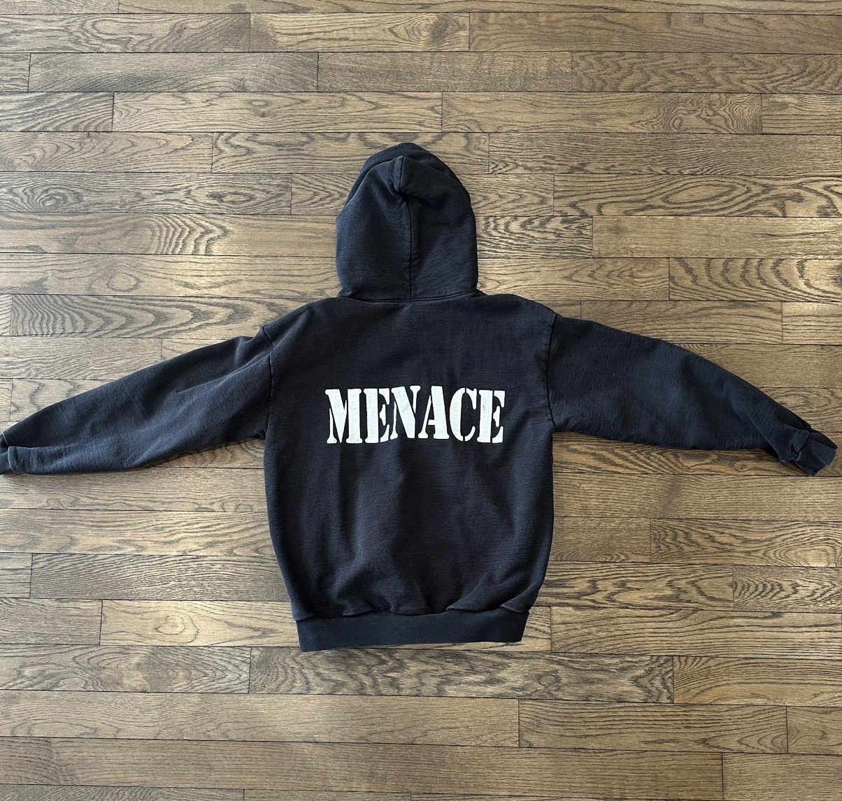 Menace Menace Jail Font Hoodie Size US L / EU 52-54 / 3 - 1 Thumbnail