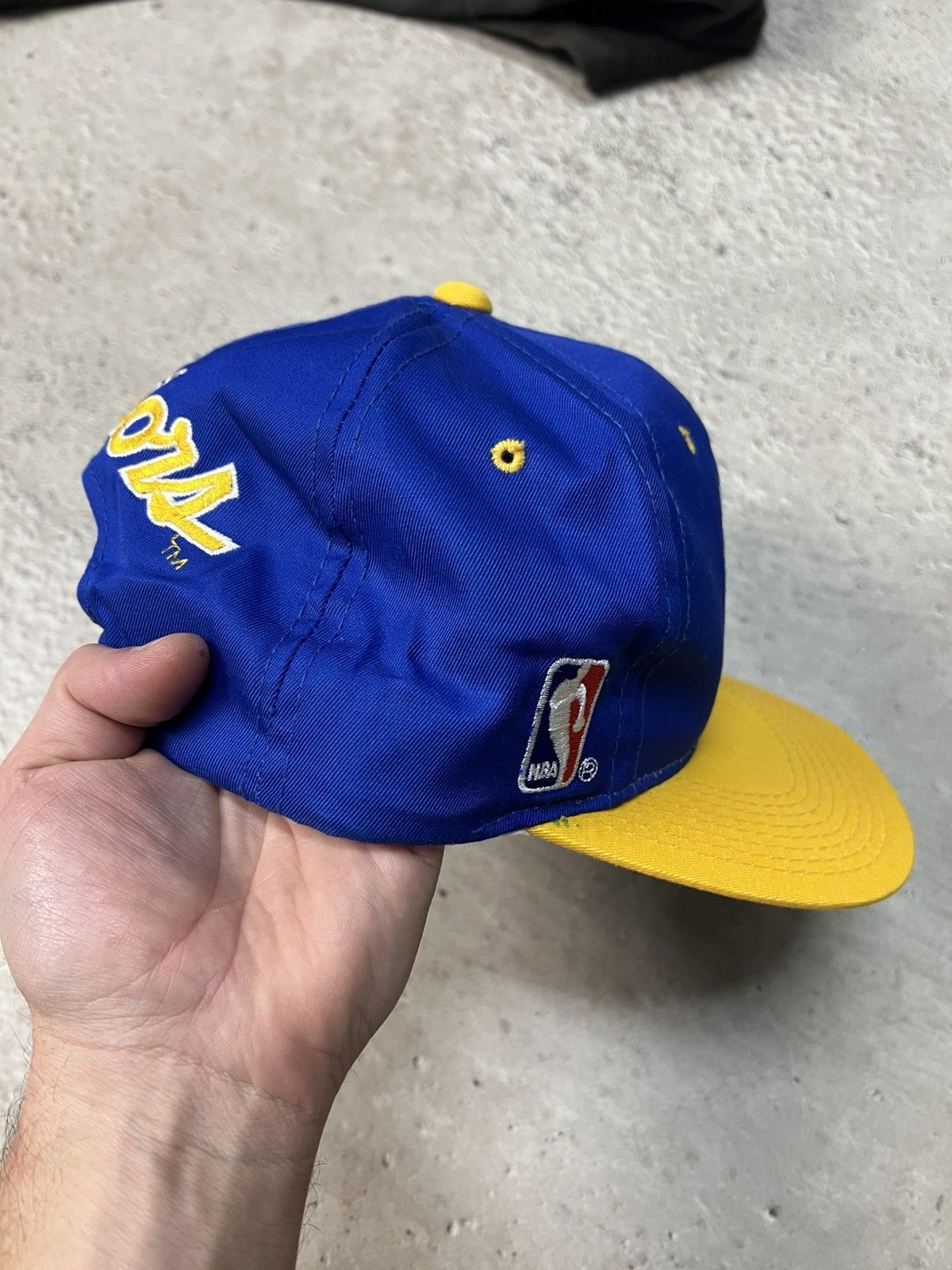 NBA × Sports Specialties Vintage Sports Specialties Golden State Warriors cap Size ONE SIZE - 7 Thumbnail