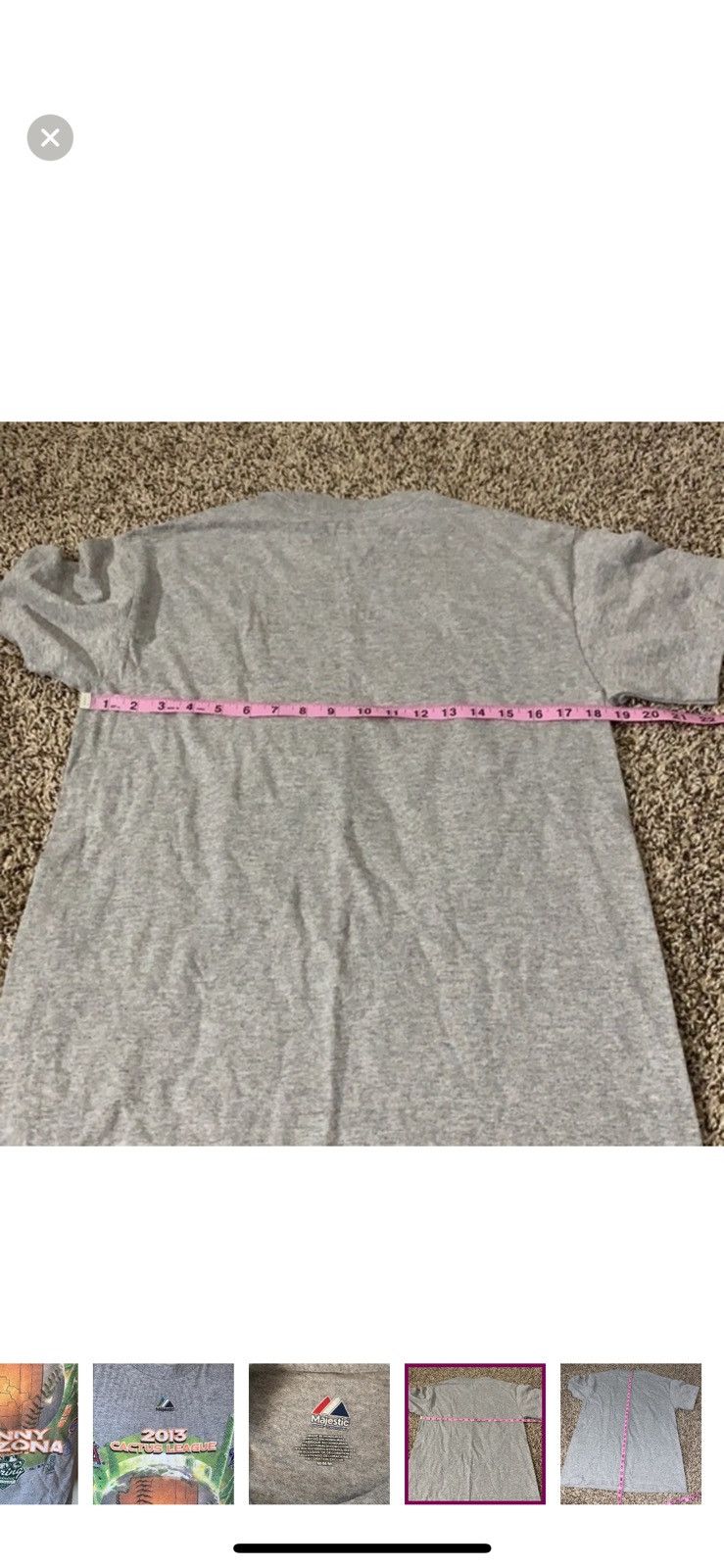 Majestic Majestic medium MLB baseball spring training tee Size US M / EU 48-50 / 2 - 3 Thumbnail