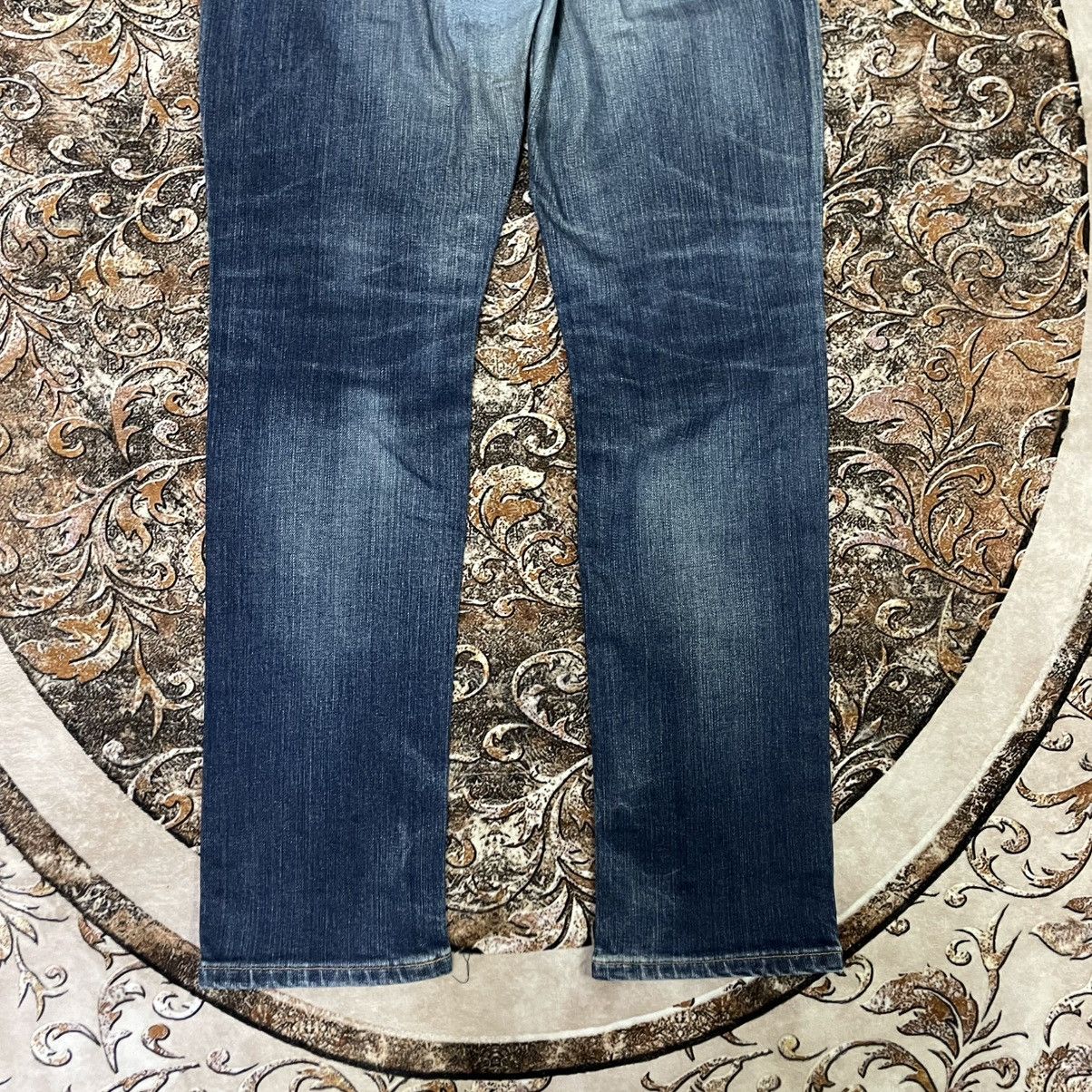 Edwin 🔥Vintage Edwin E50302 Stoned Washed Distress Denim Jeans Size US 30 / EU 46 - 6 Thumbnail