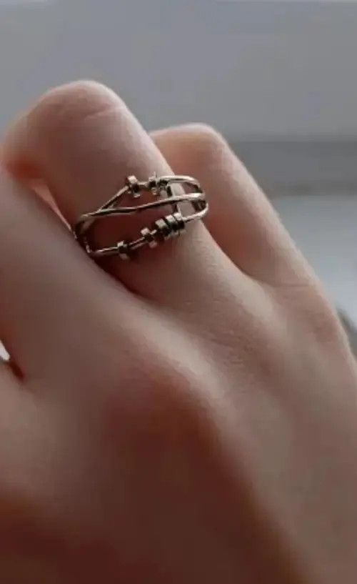 Japanese Brand Creative Braided ring Size ONE SIZE - 2 Thumbnail