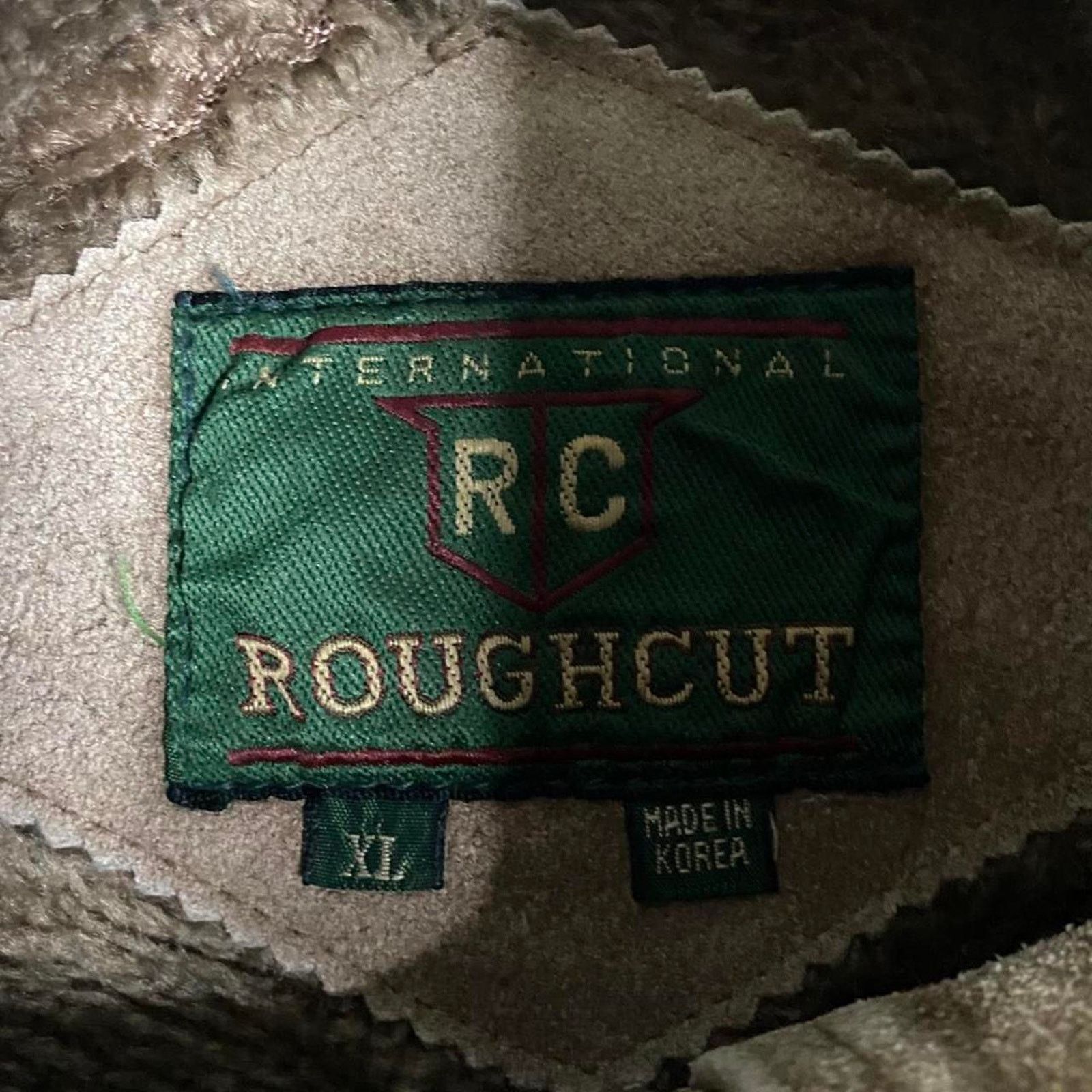 Vintage Vintage suede bomber jacket by Rough Cut sz XL Size XL / US 12-14 / IT 48-50 - 3 Thumbnail