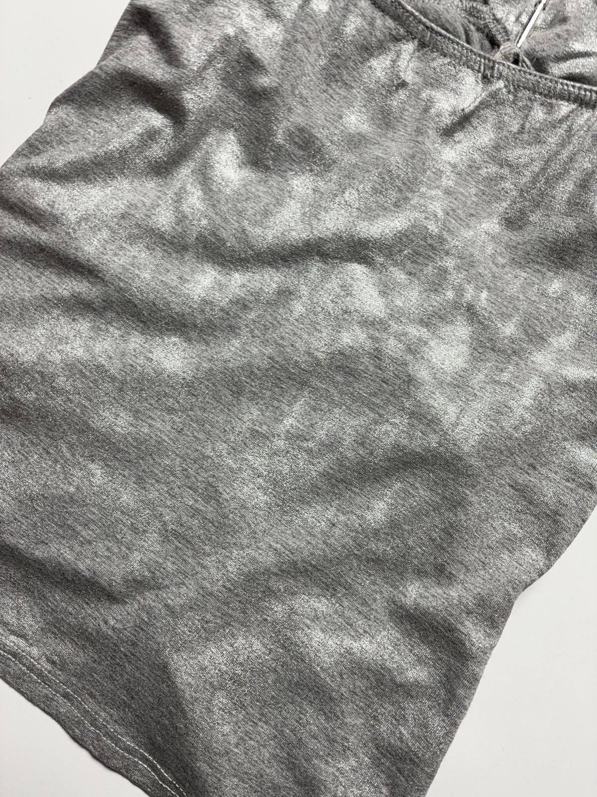 Vintage Glamour sexy silver tank top coquette style Size XS / US 0-2 / IT 36-38 - 9 Thumbnail