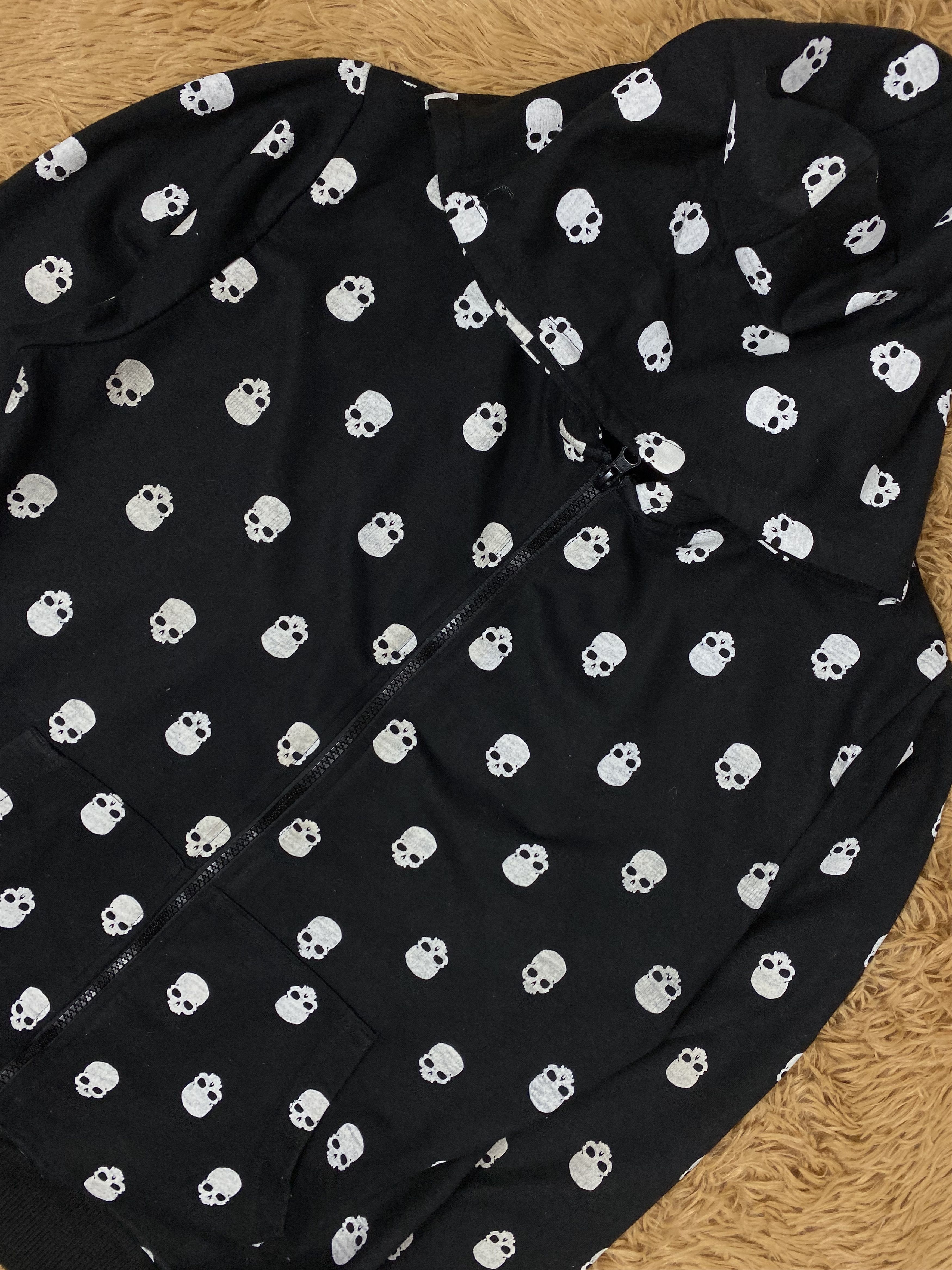 Japanese Brand Vintage Skull Hoodies PS0277 Size US L / EU 52-54 / 3 - 2 Thumbnail