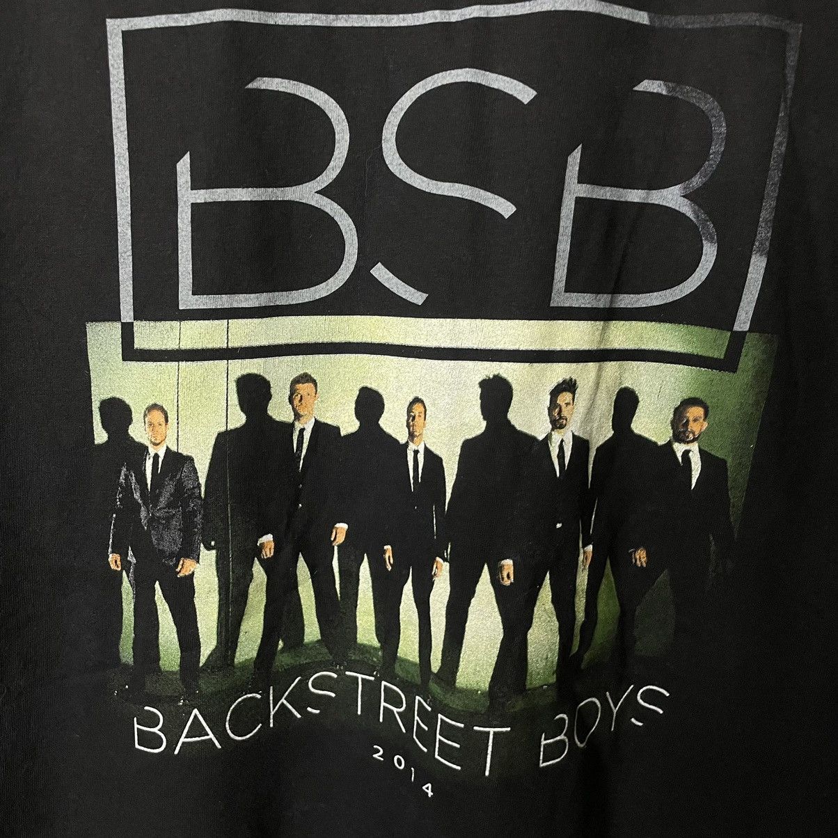 Band Tees × Vintage Vintage 2014 Backstreet Boys In A World Like This Tour Tee Size US M / EU 48-50 / 2 - 2 Thumbnail