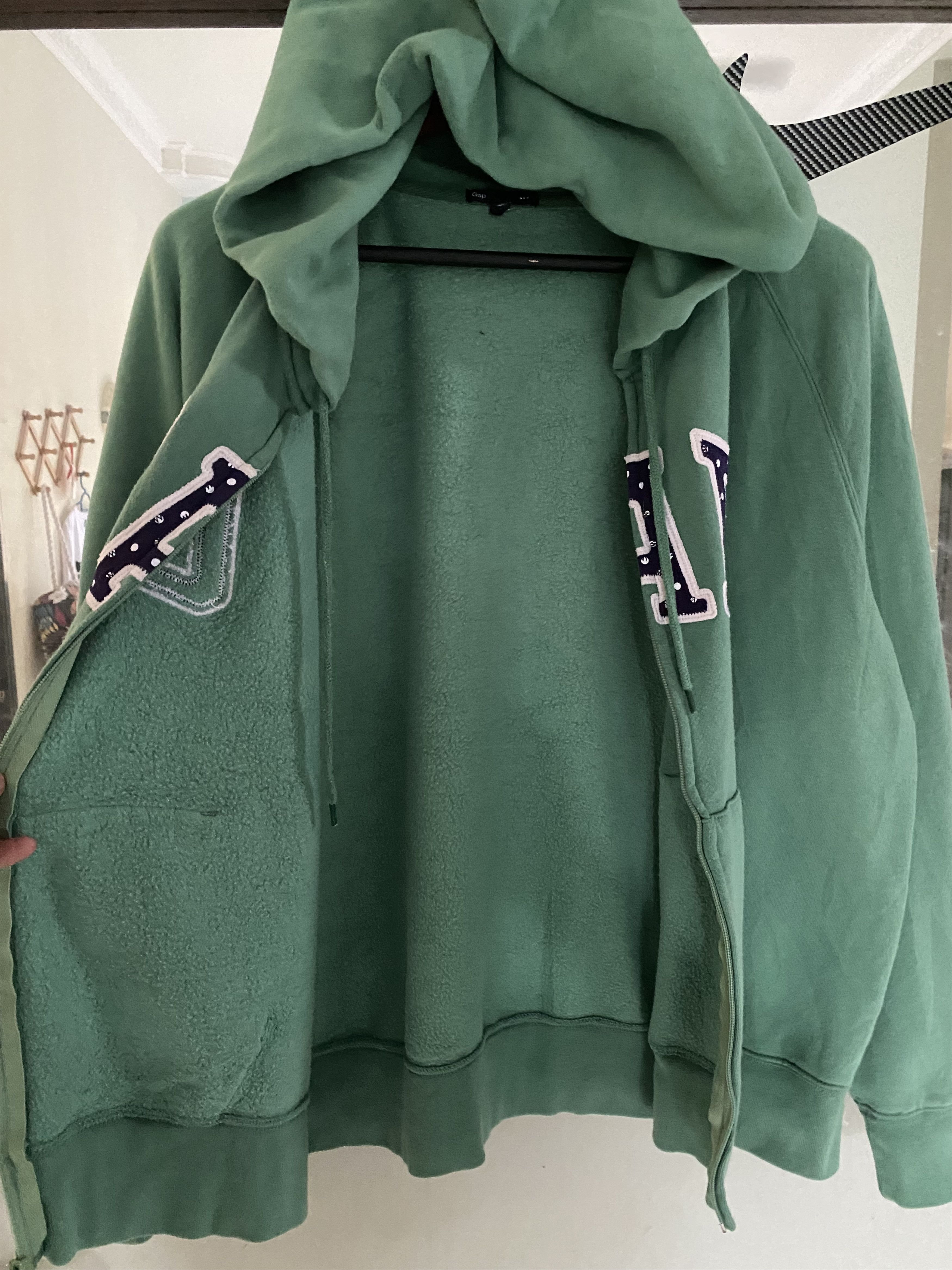 Gap × Vintage Vintage Gap Ziper Hoodie Big Logo Size US XL / EU 56 / 4 - 3 Thumbnail