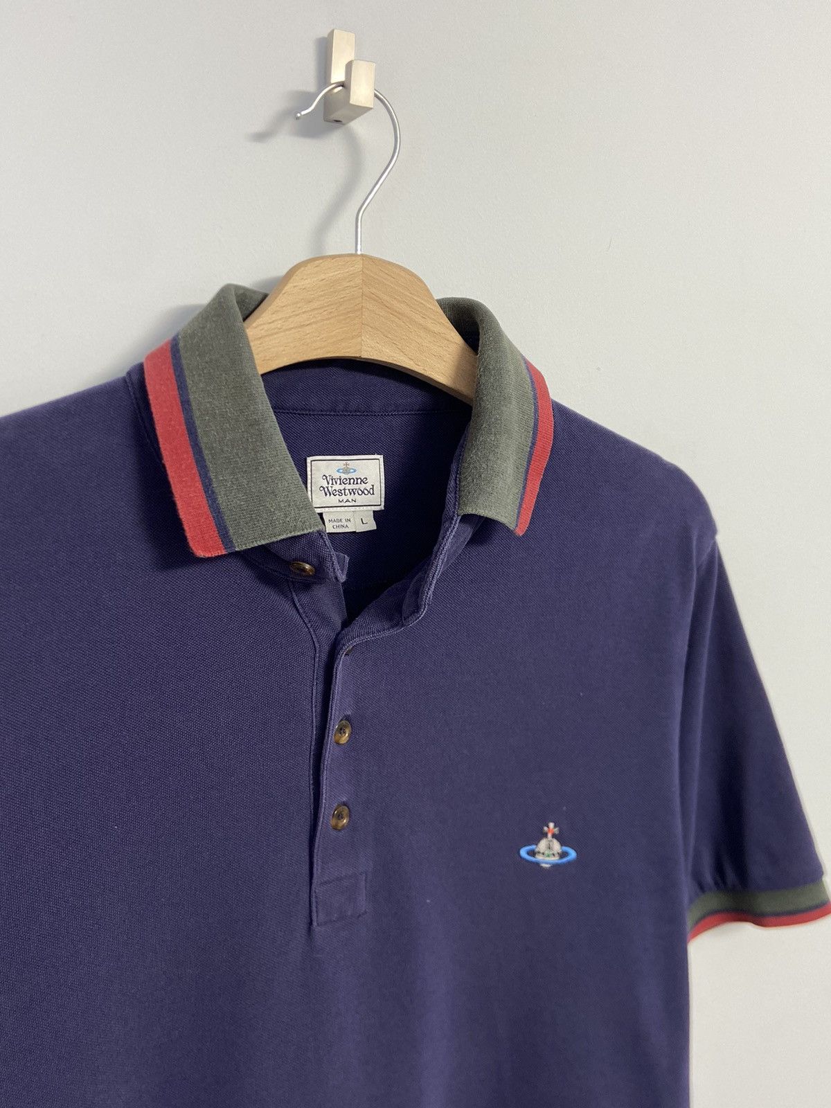 Vivienne Westwood Vivienne Westwood Polo T-Shirt Size US L / EU 52-54 / 3 - 3 Thumbnail