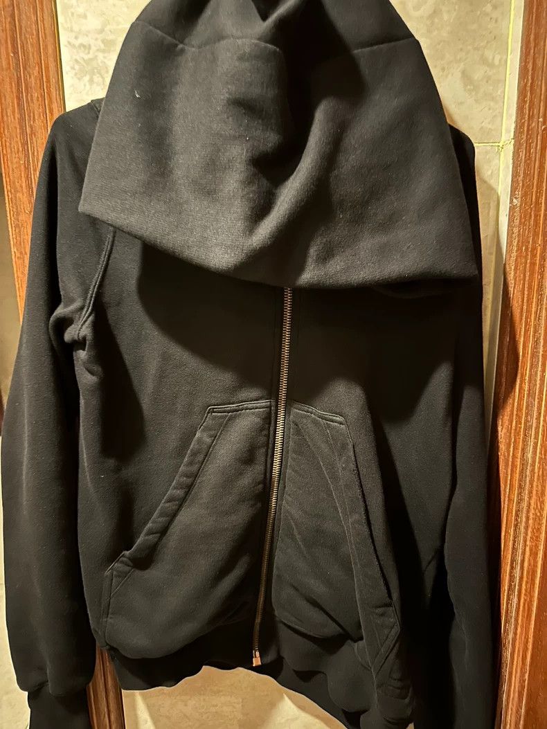 Rick Owens Drkshdw RickOwens DRKSHDW Asymmetri Zip Hoodie Size US M / EU 48-50 / 2 - 1 Thumbnail