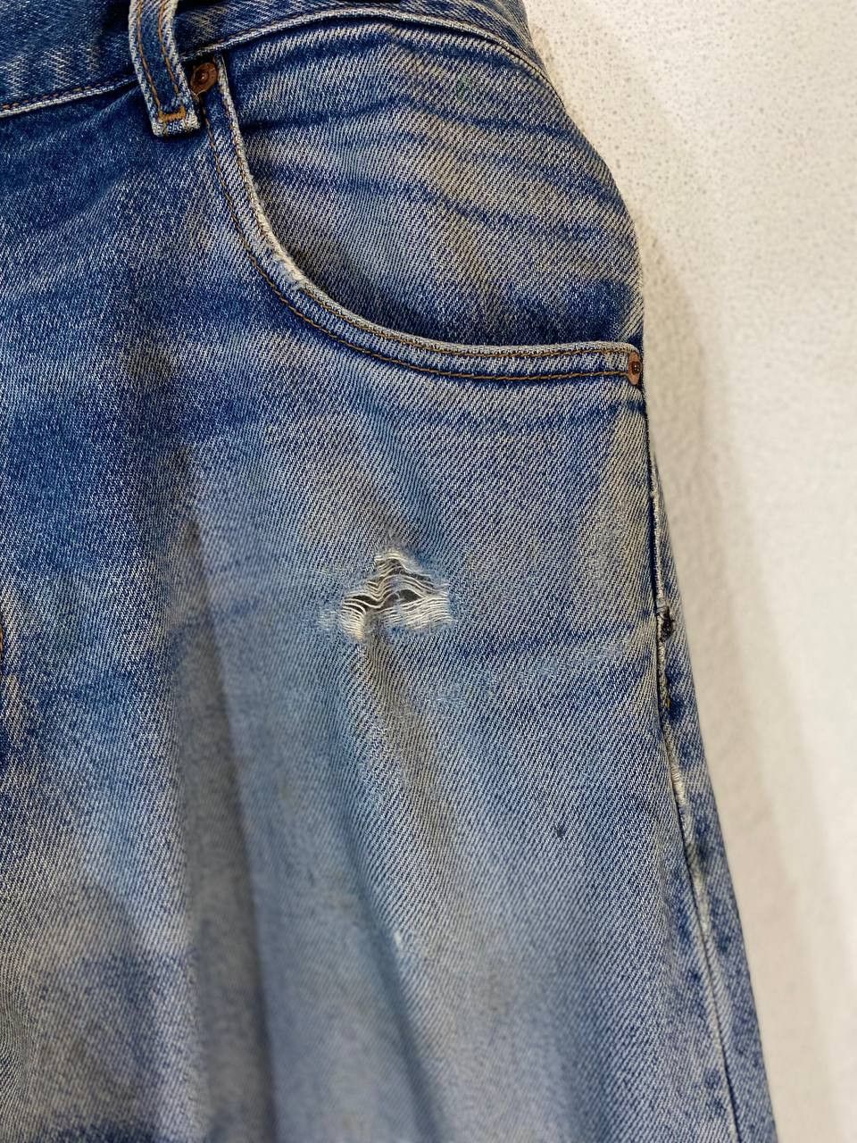 Levi's vintage levis 517 bootcut flare distressed denim Size US 36 / EU 52 - 9 Thumbnail