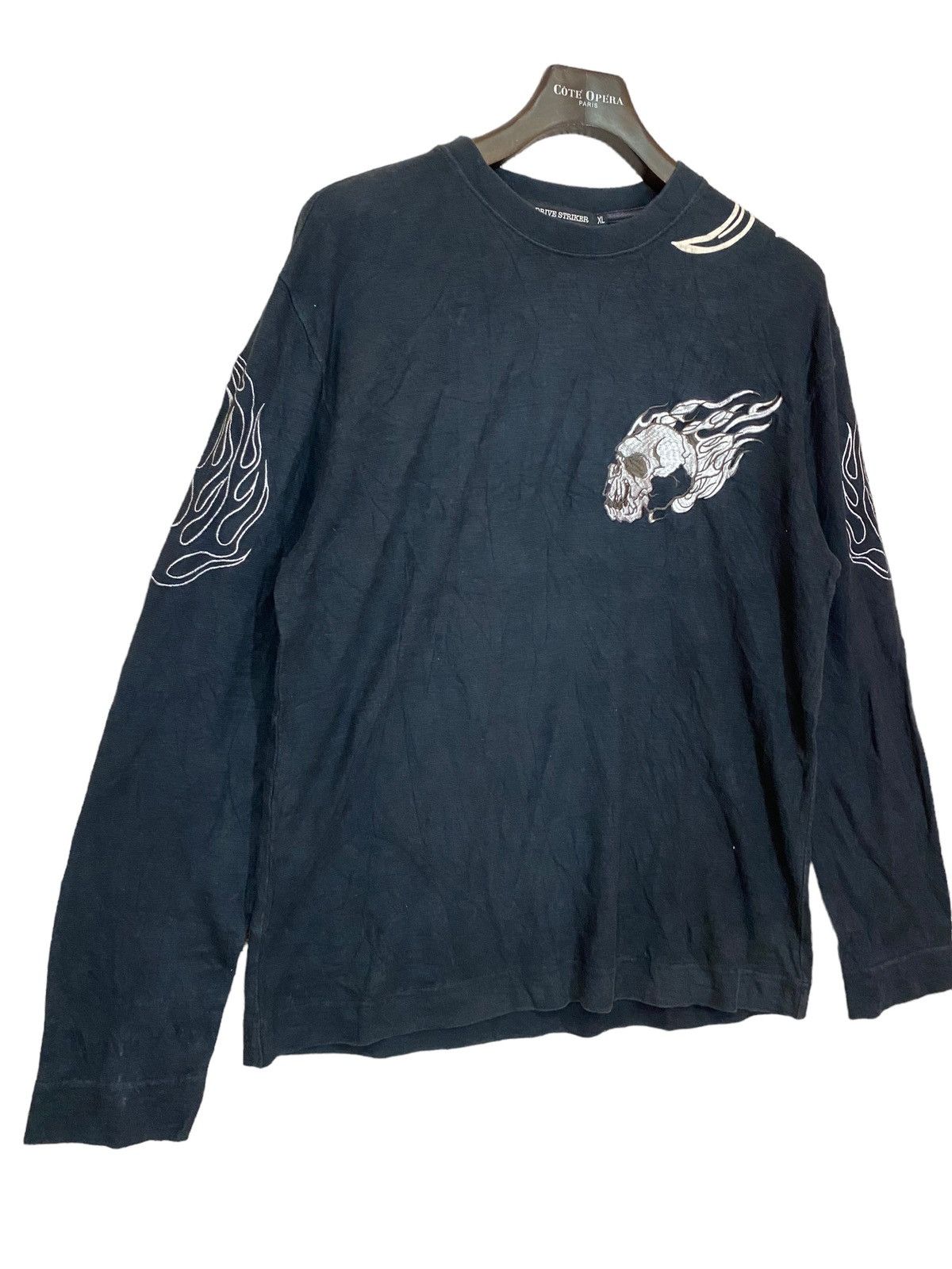 Japanese Brand × Seditionaries Japanase brand longsleeve tshirt emboidery skulls Size US XL / EU 56 / 4 - 4 Thumbnail