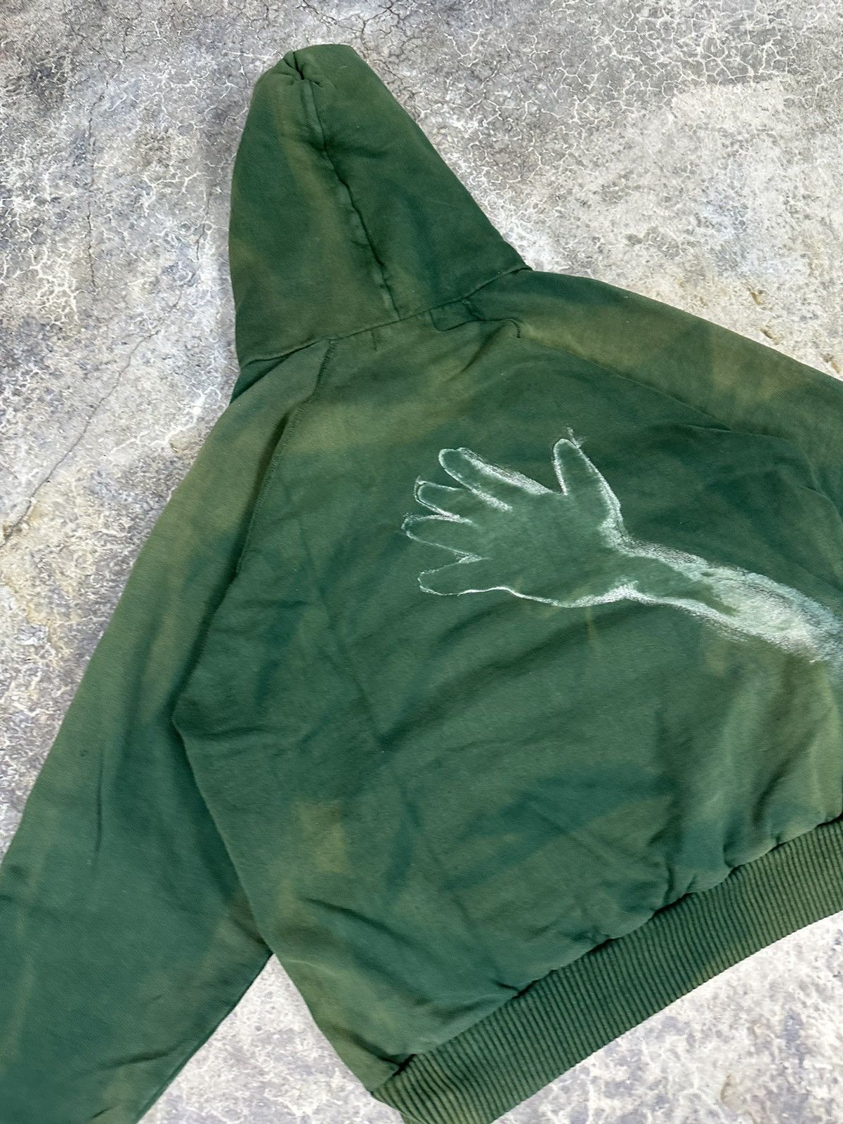 Designer × Vintage Vintage Faded “hands” Hoodie Size US S / EU 44-46 / 1 - 7 Thumbnail