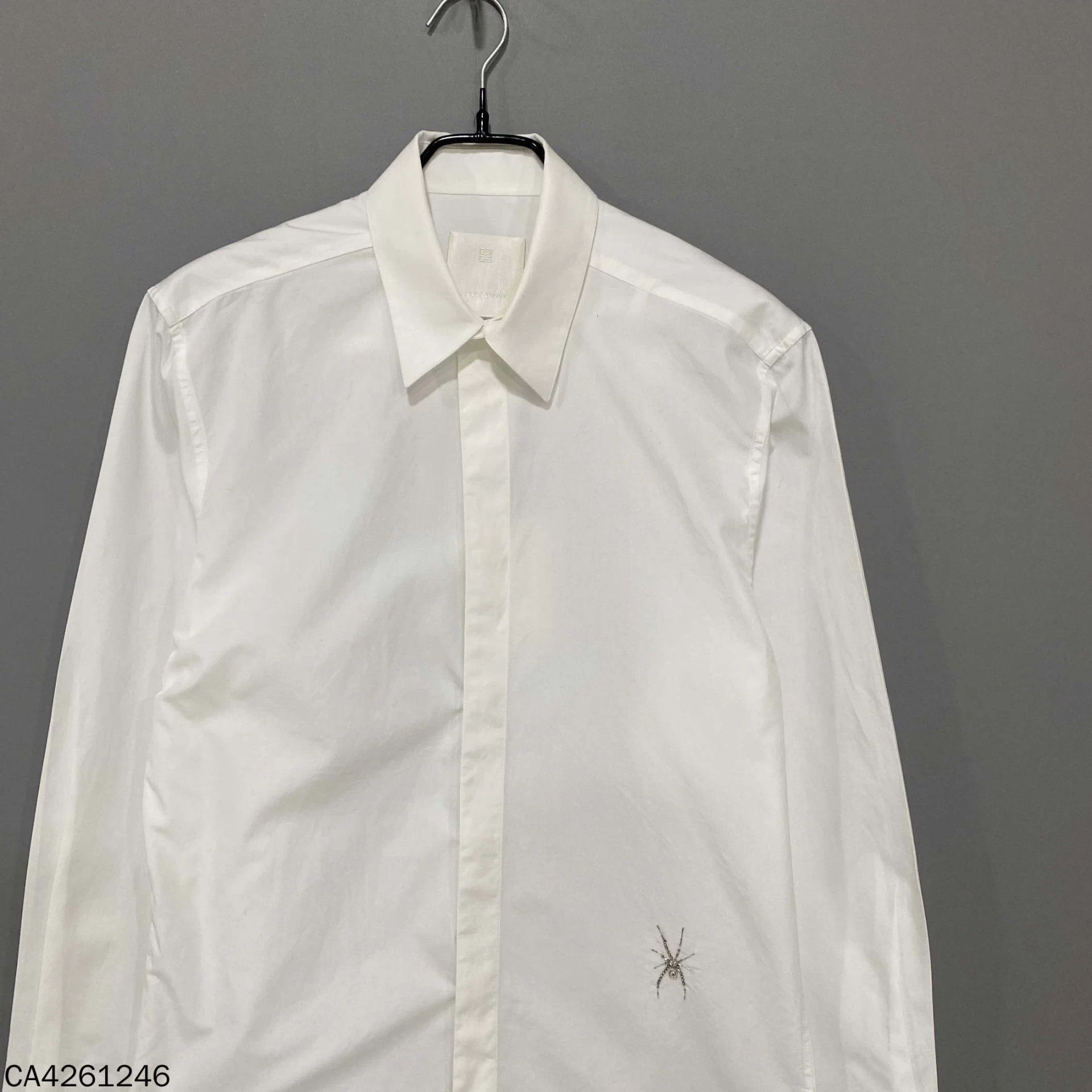 Givenchy GIVENCHY Crystal Spider White Shirt 38 Size US S / EU 44-46 / 1 - 2 Thumbnail