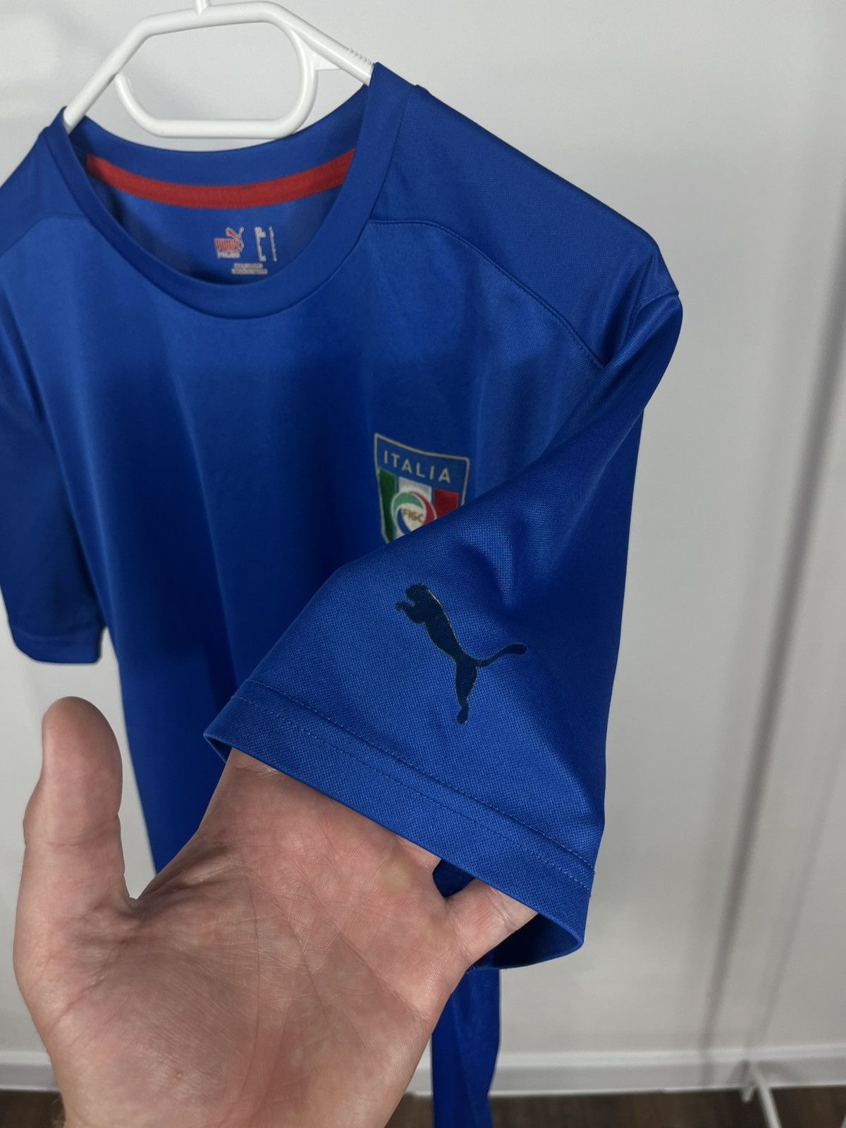 Puma Puma Italy National Team Jersey Blue FIGC Shirt Size L Size US L / EU 52-54 / 3 - 9 Thumbnail