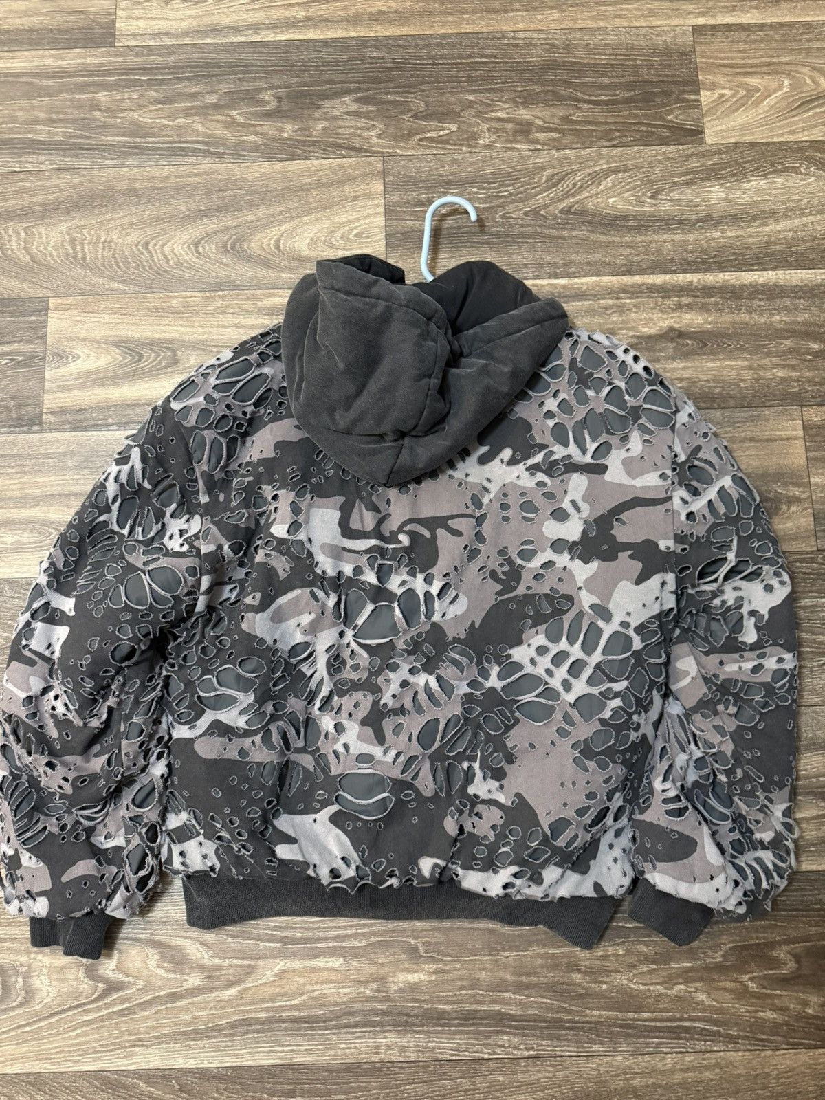 Brotherly Love Brotherly Love Mudcamo Burnedweb Nylon Bomber Jacket Size US M / EU 48-50 / 2 - 2 Thumbnail