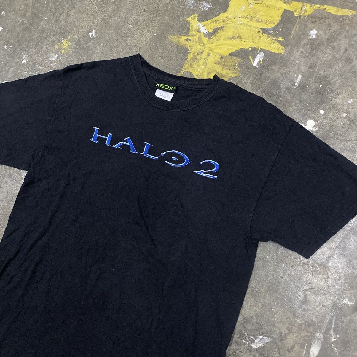 Microsoft Vintage 2004 Halo Xbox Promo Game Tee Playstation Nintendo Size US L / EU 52-54 / 3 - 1 Thumbnail