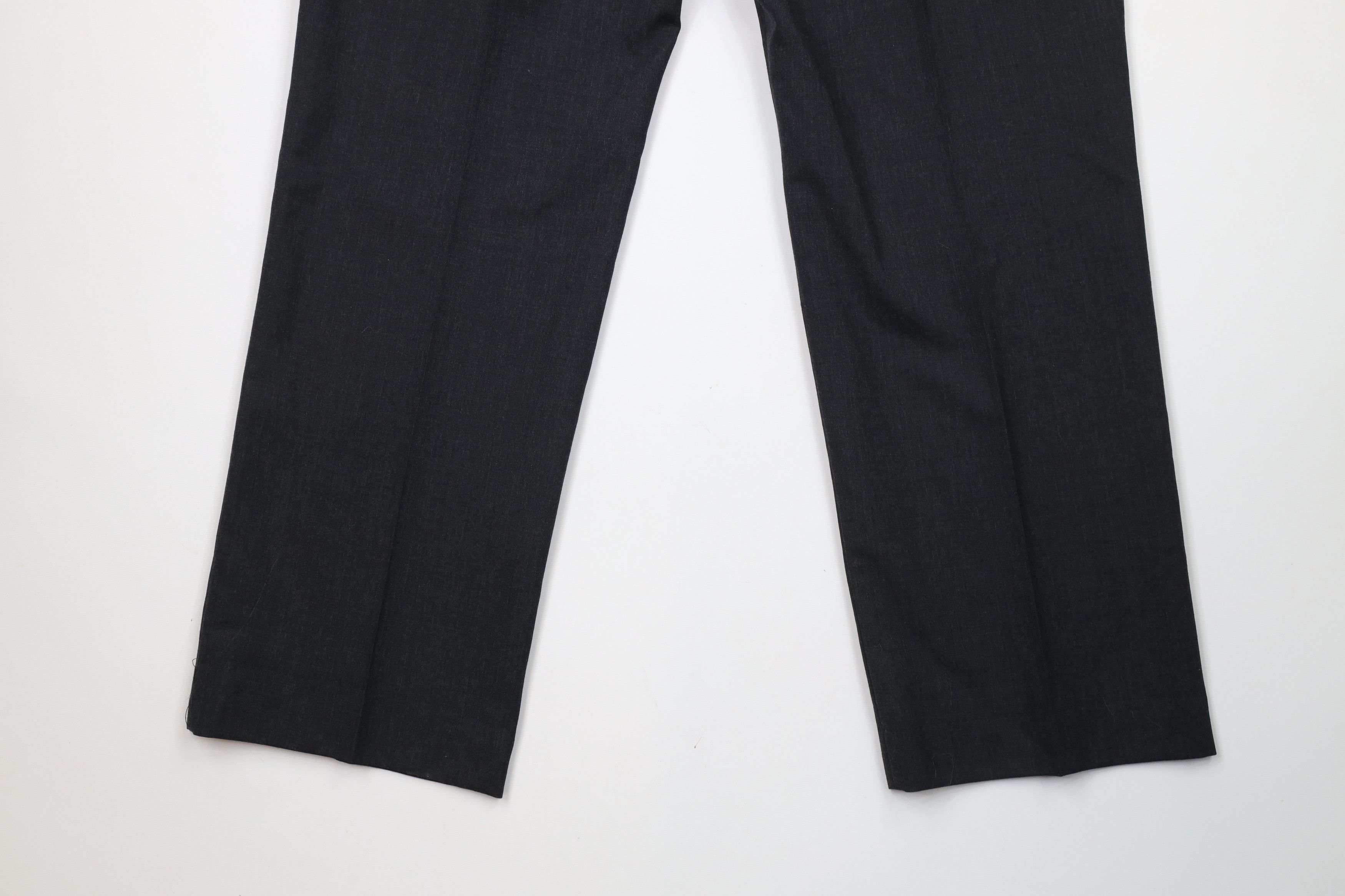 Vintage Vintage 90s Streetwear Wide Leg Chino Pants Charcoal Gray Size US 38 / EU 54 - 13 Thumbnail