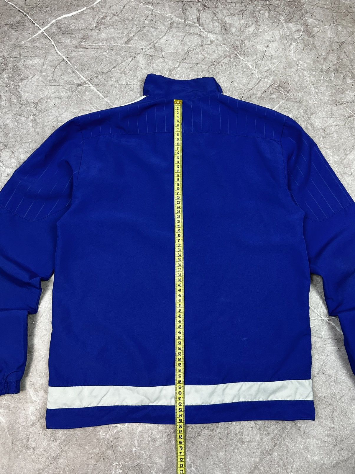 Adidas Adidas FC Chelsea Vintage Nylon Soccer Track Jacket Y2K Size US S / EU 44-46 / 1 - 16 Thumbnail