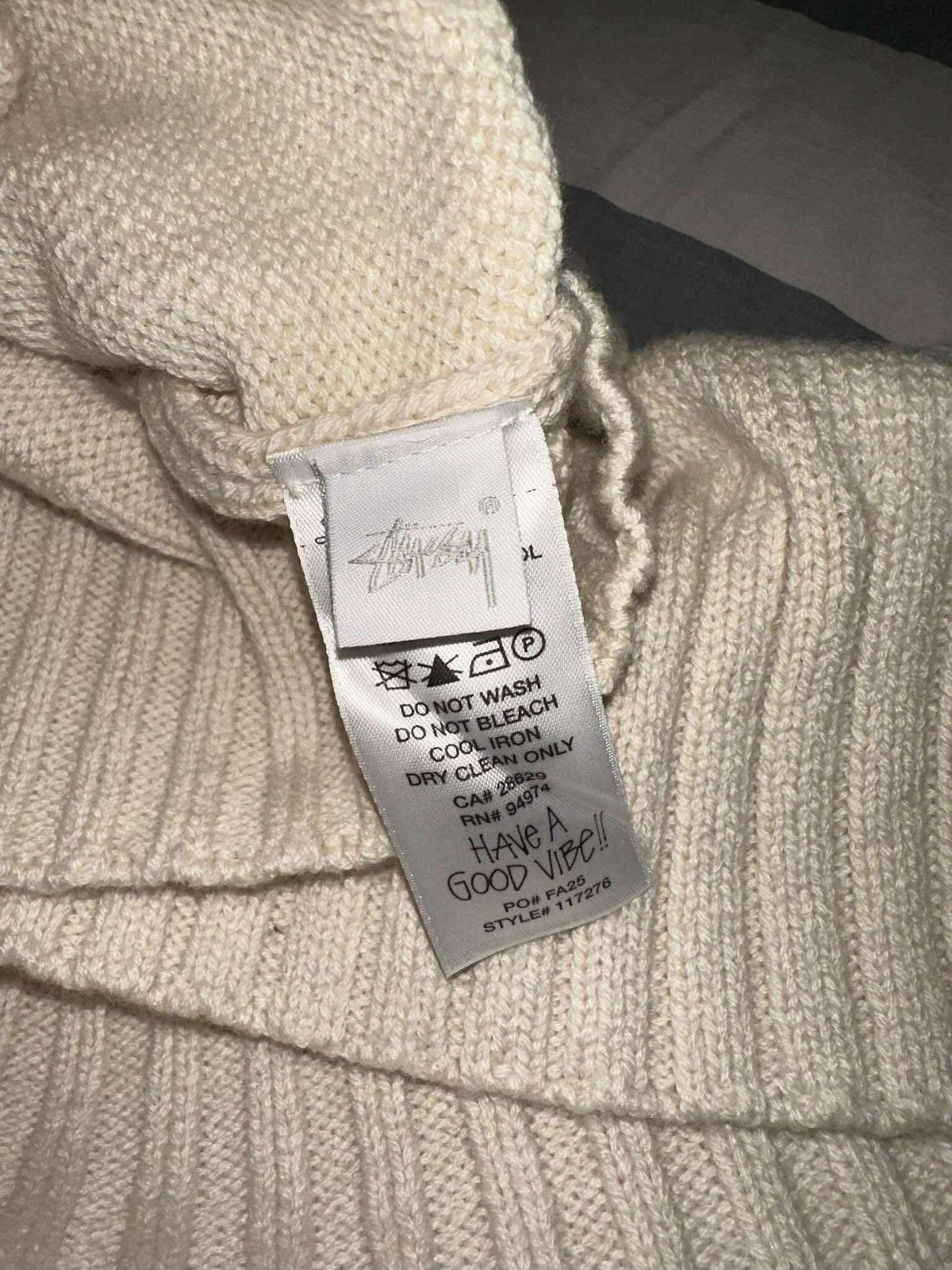 Stussy Stussy Surfman Mock Sweater Boxy 2025 2056 Size US L / EU 52-54 / 3 - 9 Thumbnail
