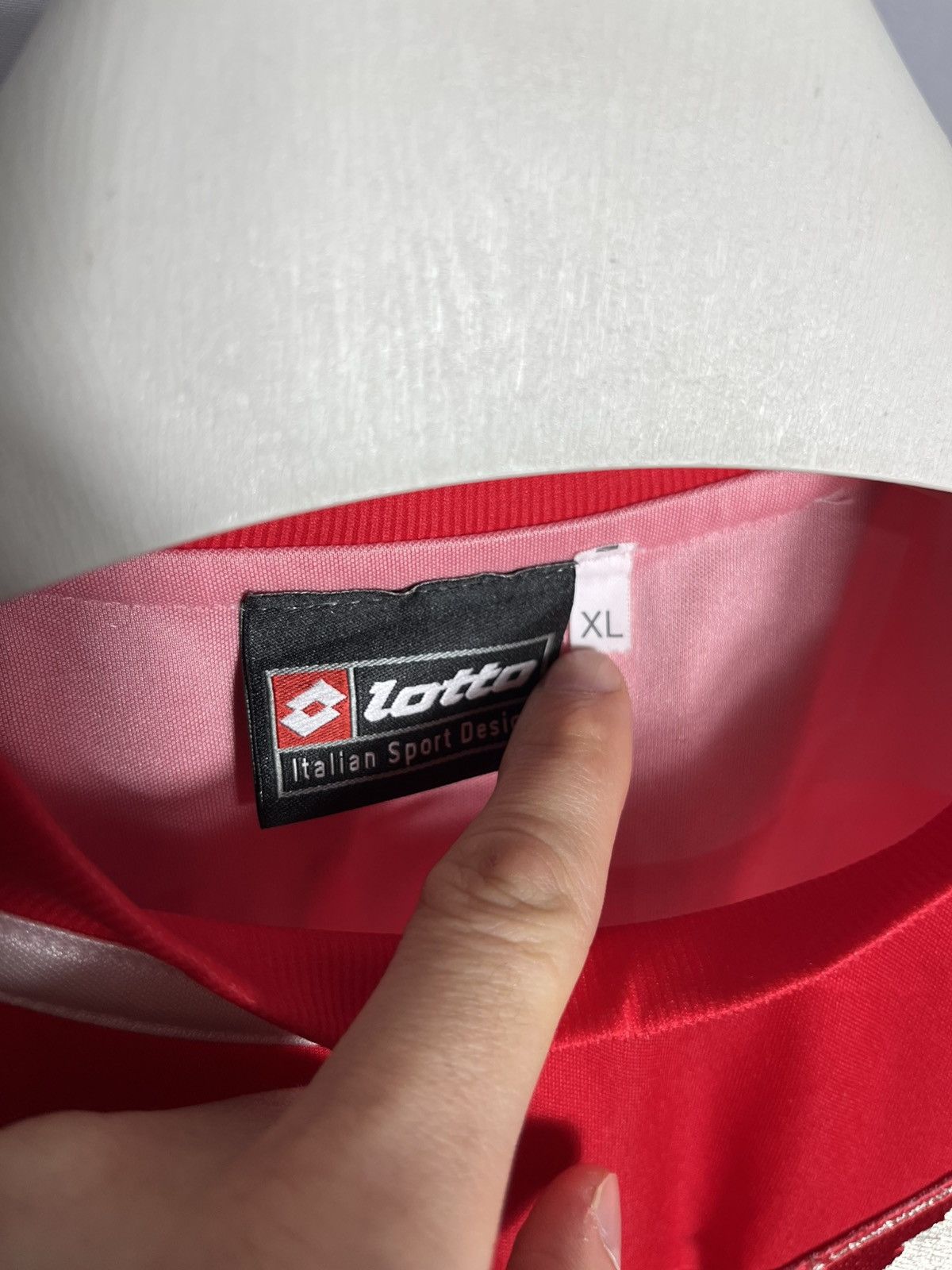 Lotto Sport Piacenza Calcio 2003 2004 Tarana #33 long sleeve jersey Size US XL / EU 56 / 4 - 3 Thumbnail