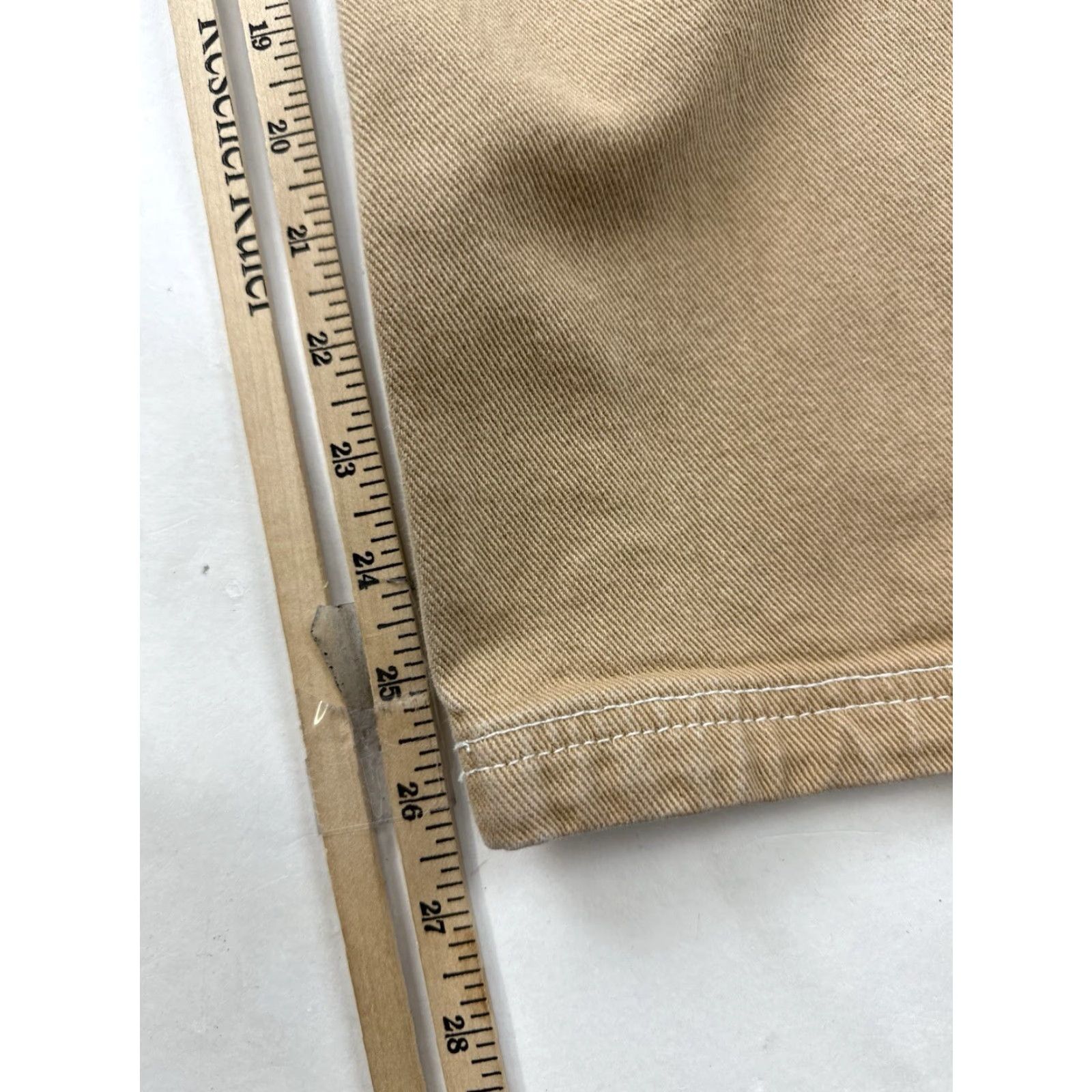 Pacsun VINTAGE PacSun Jeans Women’s XS Extra Small Khaki Elastic Waist Cargo Size 26" / US 2 / IT 38 - 6 Thumbnail
