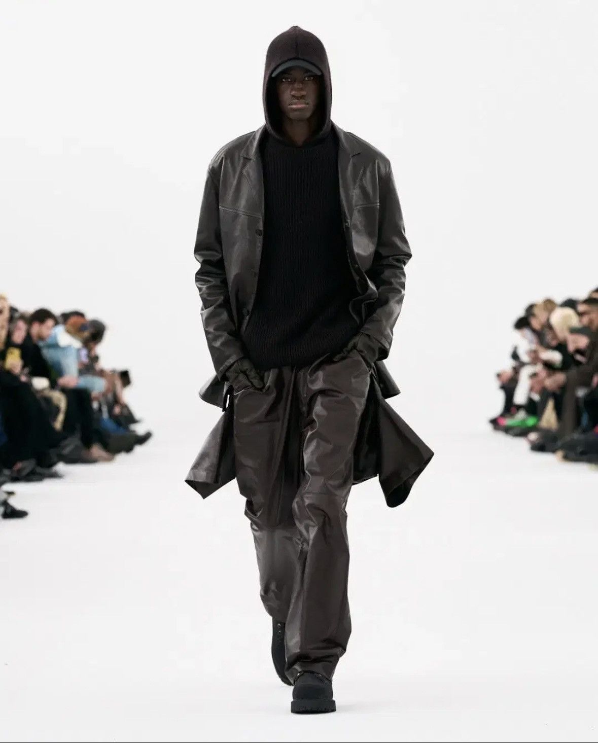 Givenchy Givenchy 23FW Leather blazer Size US M / EU 48-50 / 2 - 1 Thumbnail