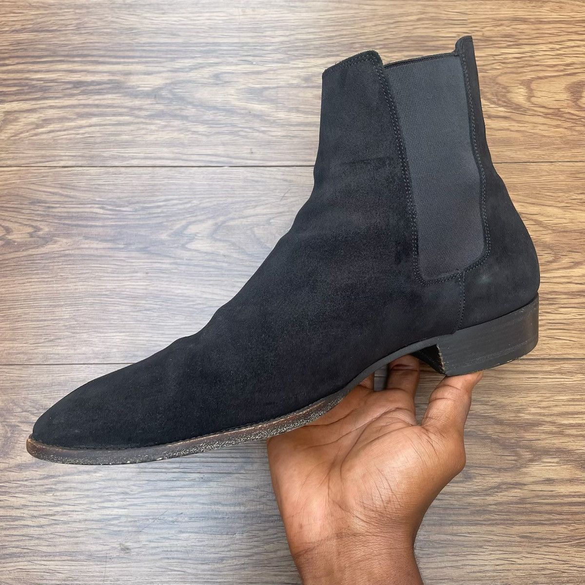 Saint Laurent Paris Saint Laurent Paris Wyatt Boots Size US 11 / EU 44 - 5 Thumbnail