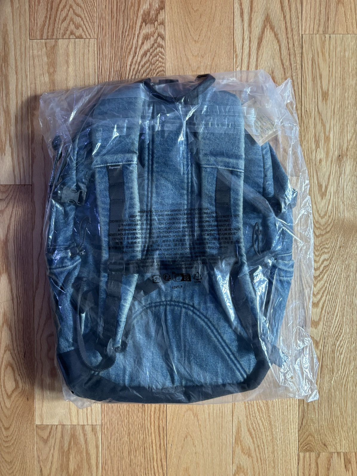 Supreme Supreme Denim Backpack Size ONE SIZE - 2 Thumbnail