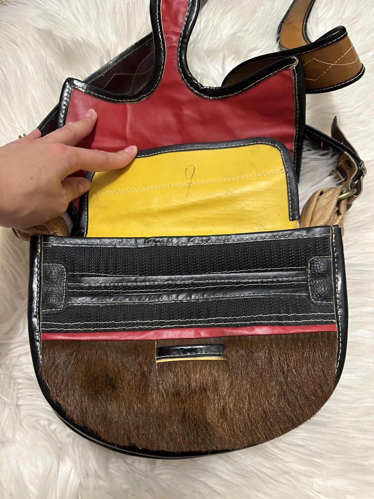 Other Guarnieleria Jerico Dario Agudelo leather hair bag like Size ONE SIZE - 5 Thumbnail
