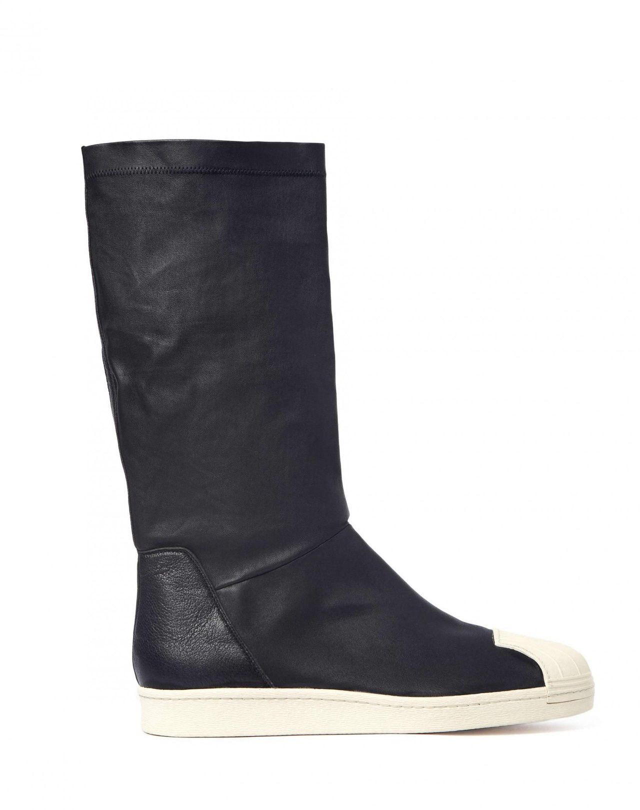 Adidas × Rick Owens Rick Owens SS15 Faun Adidas Superstar Leather Boot US 11.5 Size US 11.5 / EU 44-45 - 19 Thumbnail