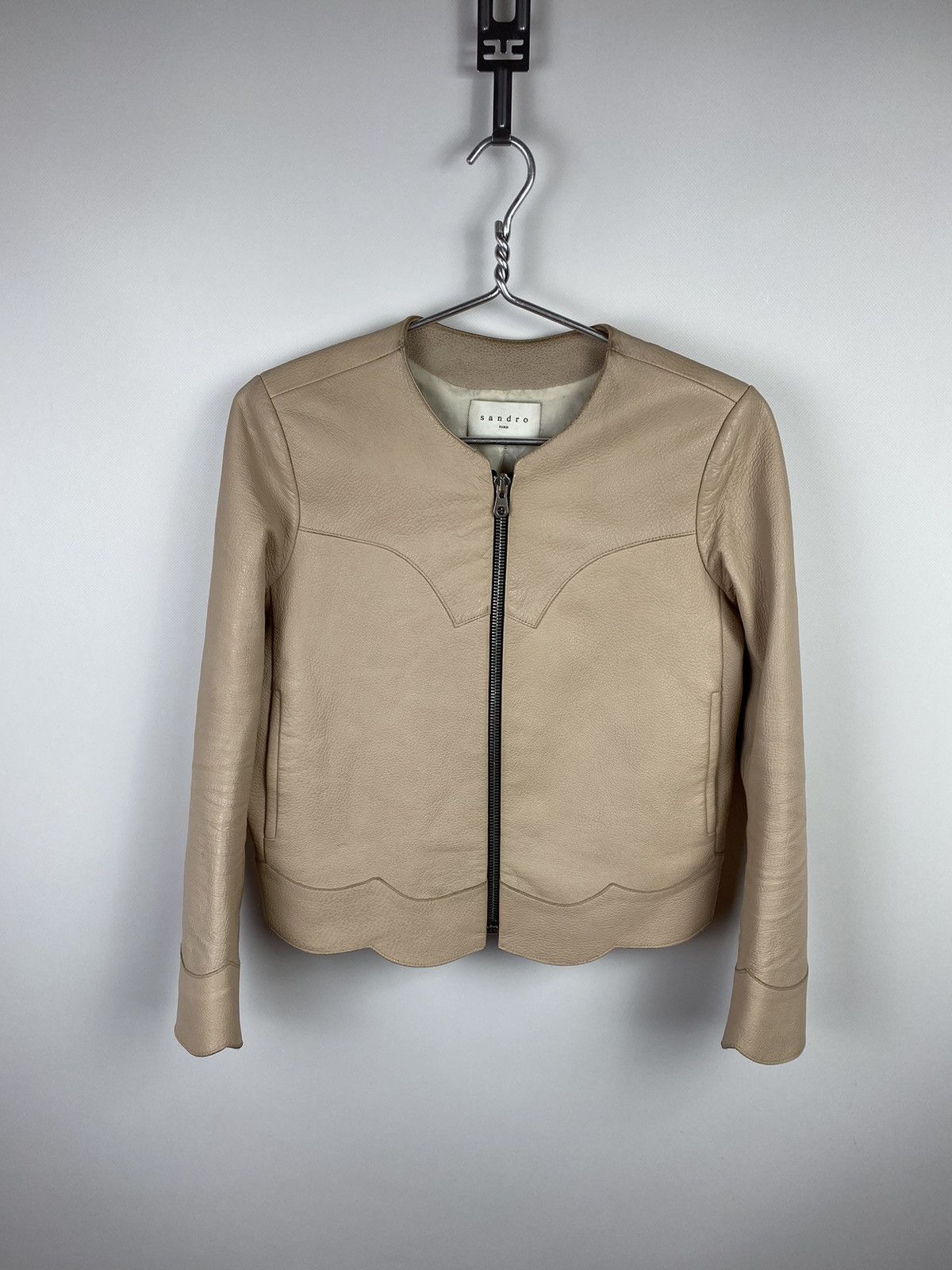 Sandro Sandro Paris Leather Jacket | Grailed