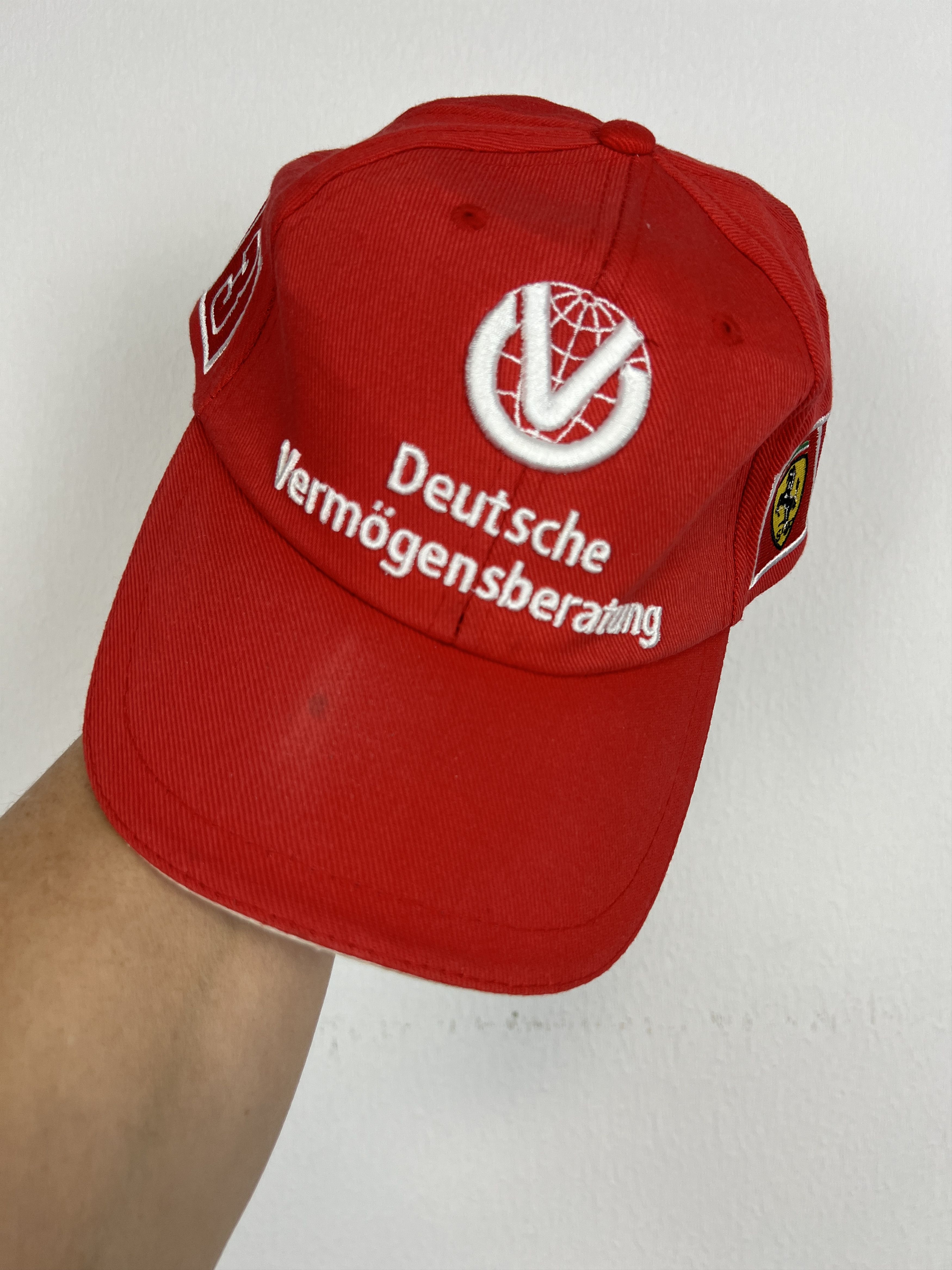 Ferrari Vintage Ferrari Formula 1 Racing Cap Marlboro Adult Size ONE SIZE - 9 Thumbnail