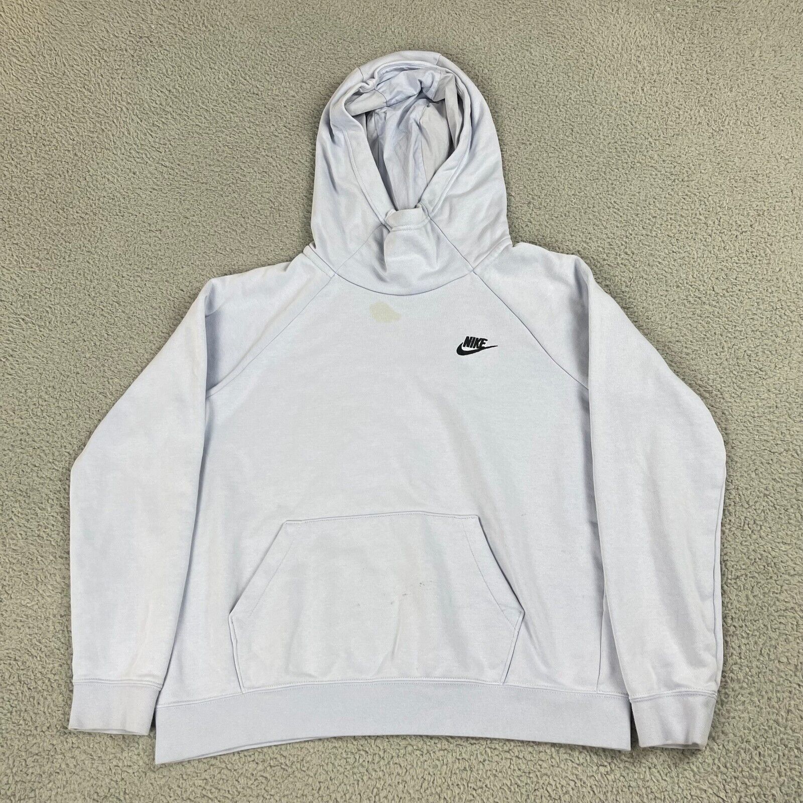 Nike Nike Sweatshirt Hoodie Funnel Neck Logo Long Sleeve Pullover Size L / US 10 / IT 46 - 1 Thumbnail