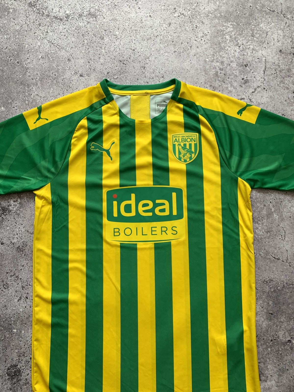 Puma 🔥PUMA WEST BROMWICH 2019/20 AWAY SOCCER SHIRT JERSEY Size US M / EU 48-50 / 2 - 3 Thumbnail