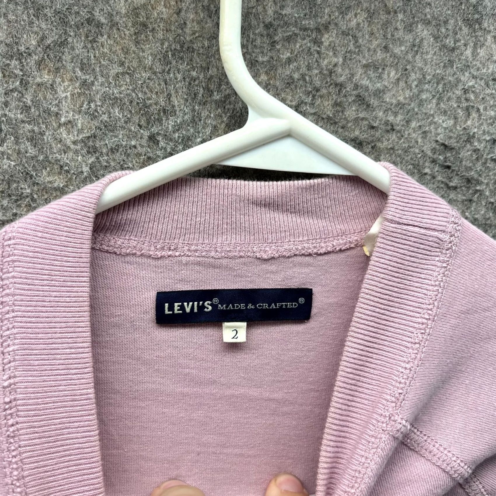 Levi's VINTAGE Levi's Shirt Womens 2 Lavender Tie Dye Long Sleeve Portugal Purple Size XS / US 0-2 / IT 36-38 - 6 Thumbnail