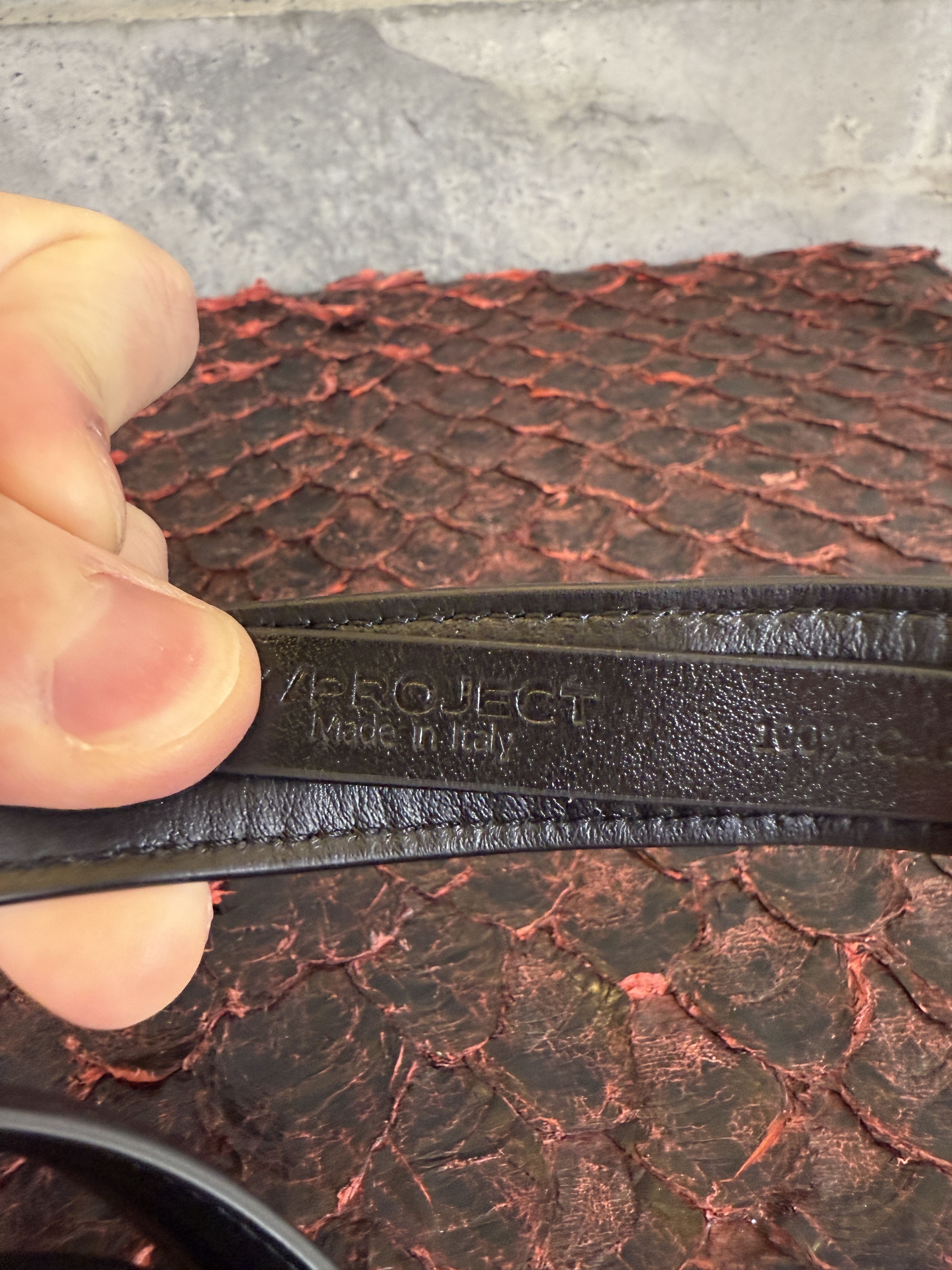 Y/Project $500 Y/Project Y Heart WIRE Belt 25MM Size ONE SIZE - 7 Thumbnail