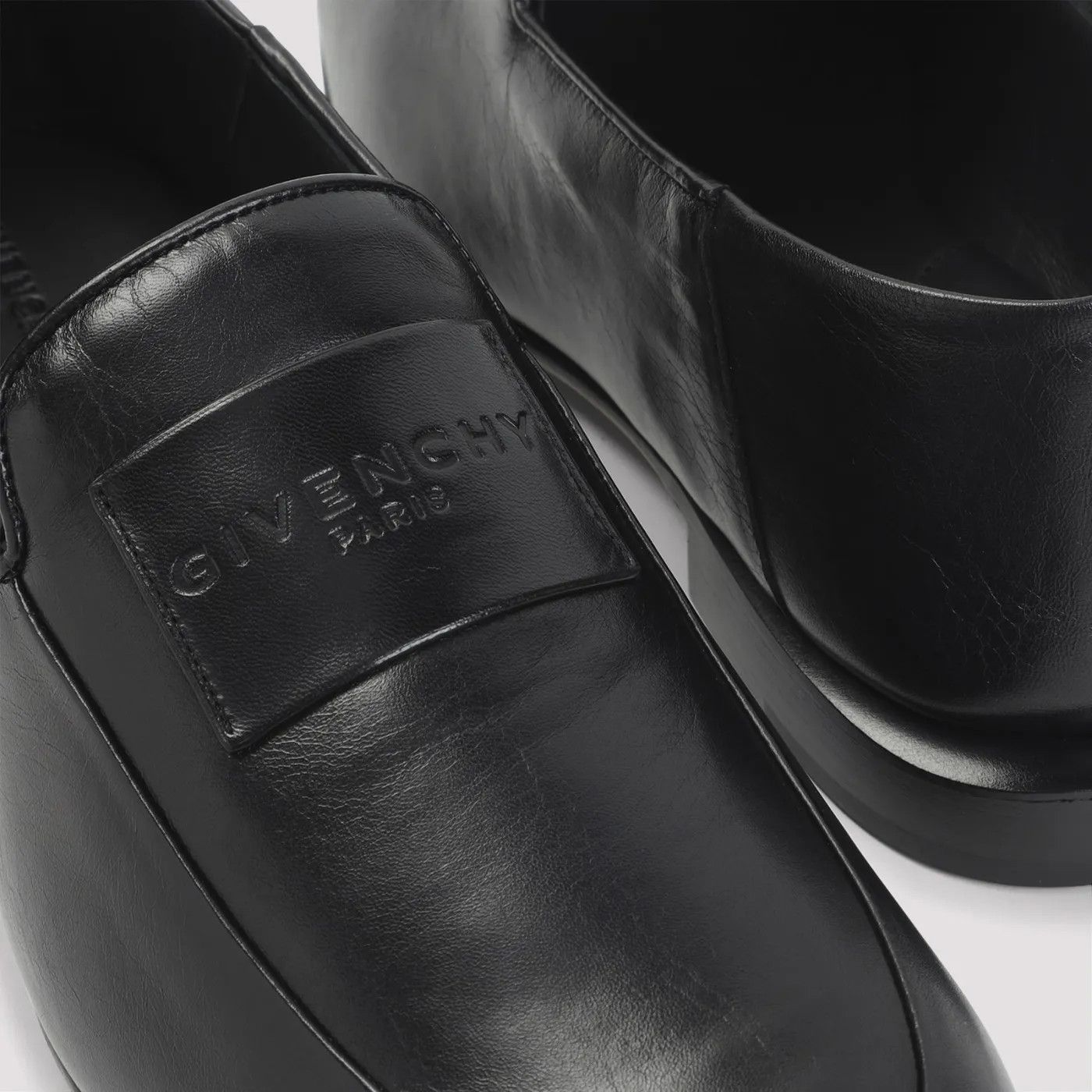Givenchy GIVENCHY Black Lamb Leather Loafers New & Authentic (Men's s Size US 11.5 / EU 44-45 - 5 Thumbnail