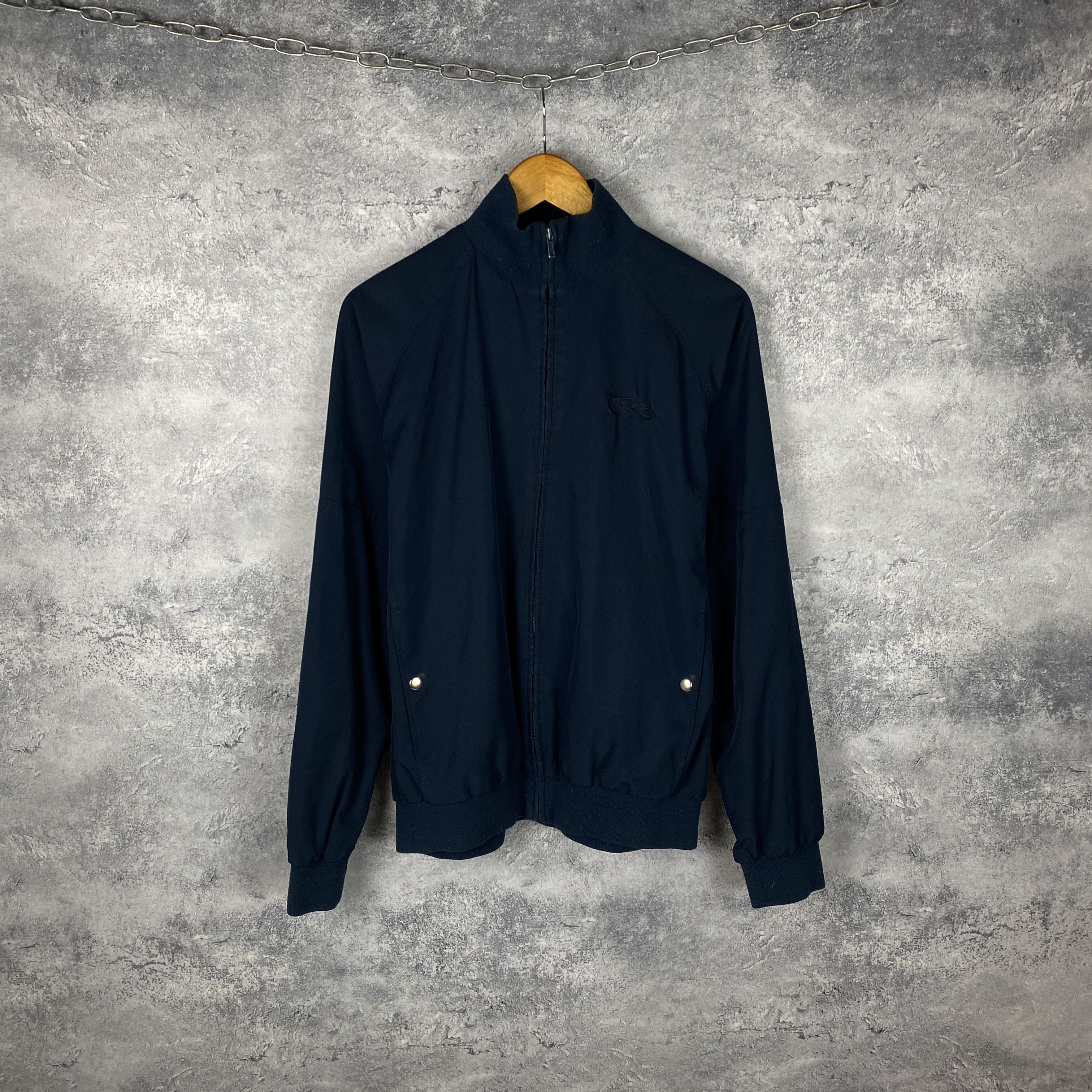 Lacoste Lacoste Sport Track Jacket Men's Size 5 Blue Polyester Size US L / EU 52-54 / 3 - 1 Thumbnail