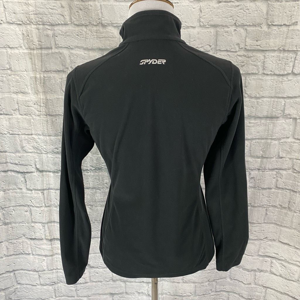 Spyder Spyder women sz 8 pullover 1/4 zip w/high collar black Size S / US 4 / IT 40 - 8 Thumbnail