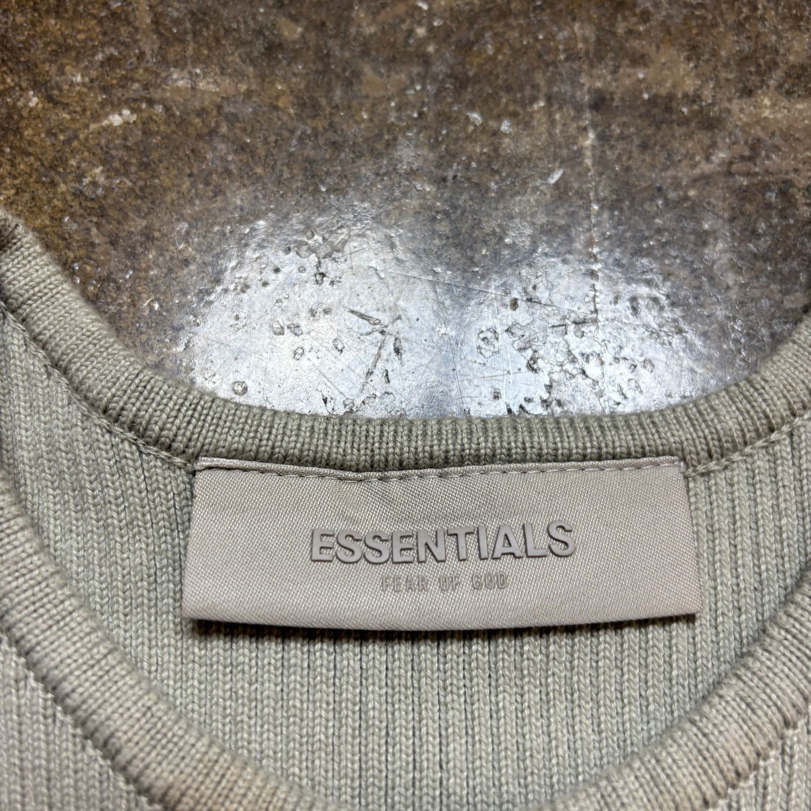 Essentials × Fear of God Fear of God Essentials Knit Rib Seal Sports Crop Tank Small Size S / US 4 / IT 40 - 4 Thumbnail