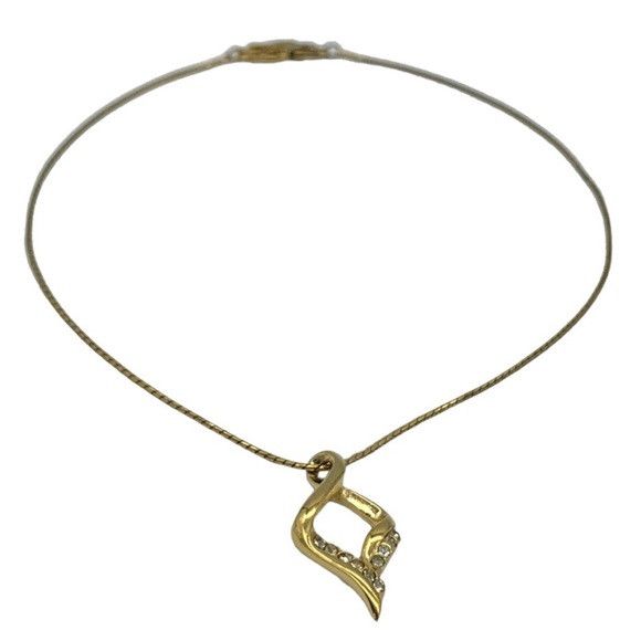 Givenchy Vintage Givenchy Gold Plated Pendant Necklace Size ONE SIZE - 4 Thumbnail