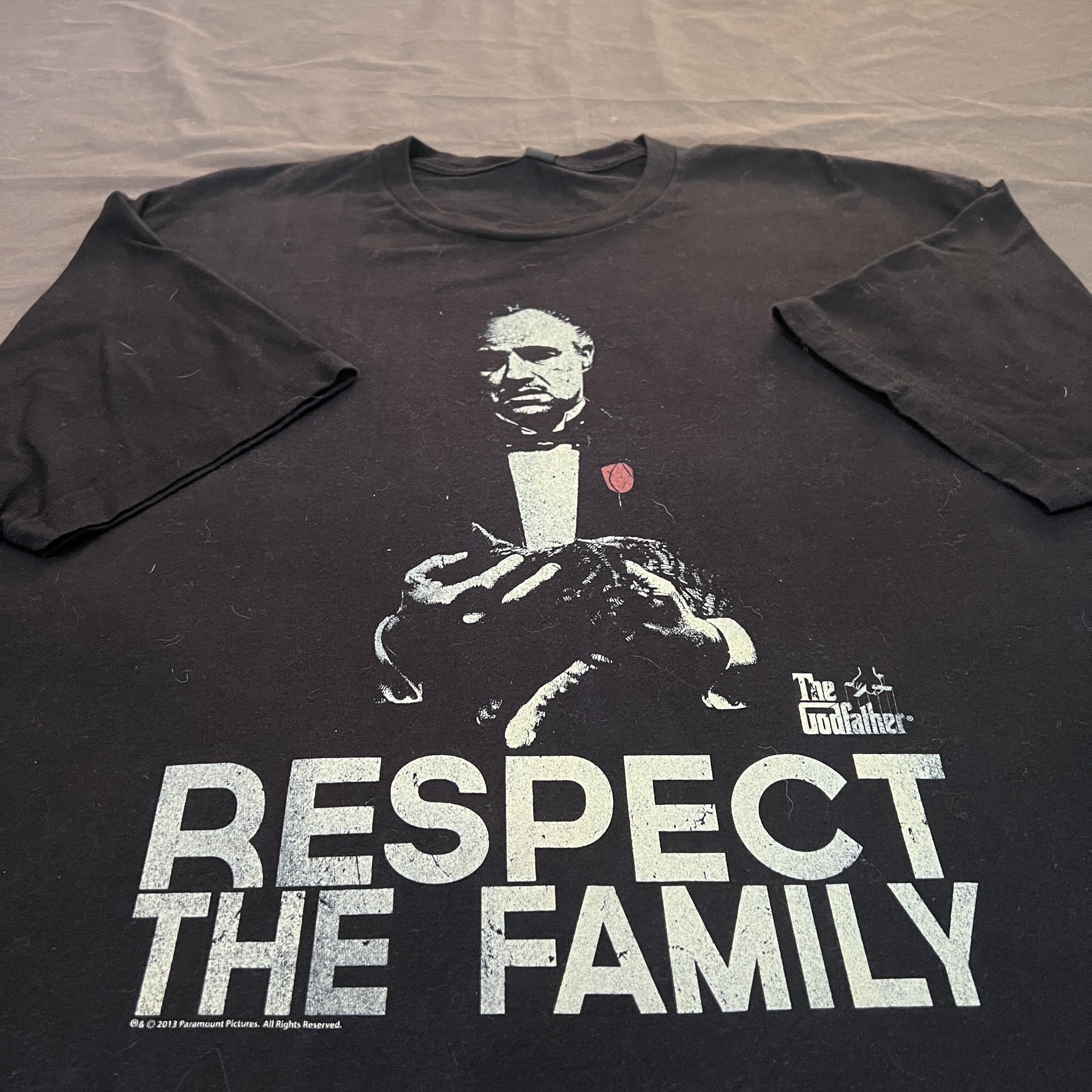 Other Y2K The GodFather Mafia Don Corleone Movie Tee 2XL Size US XXL / EU 58 / 5 - 1 Thumbnail