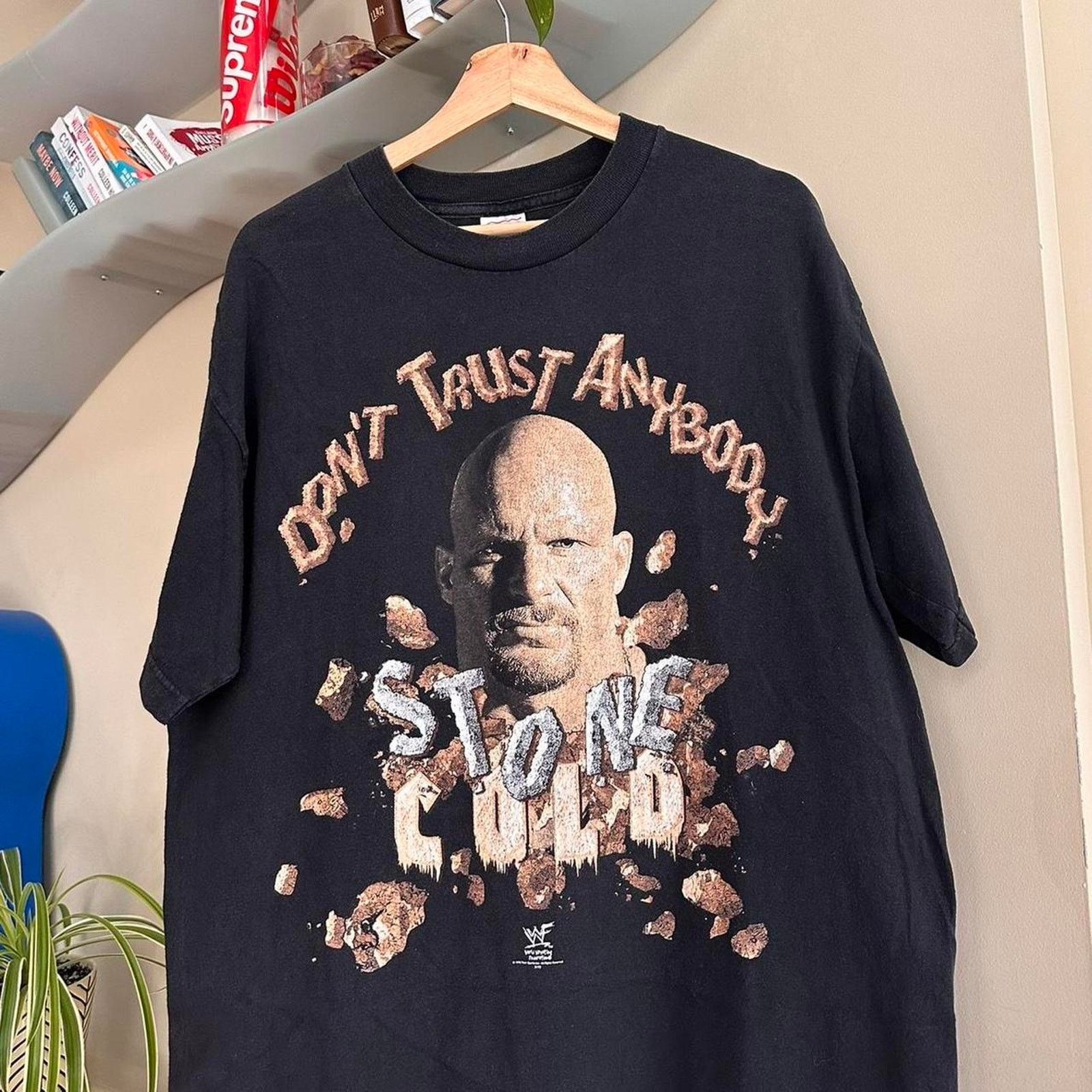 Vintage × WCW/nWo × WWF Vintage 1998 Stone Cold Steve Austin Shirt Size US L / EU 52-54 / 3 - 2 Thumbnail