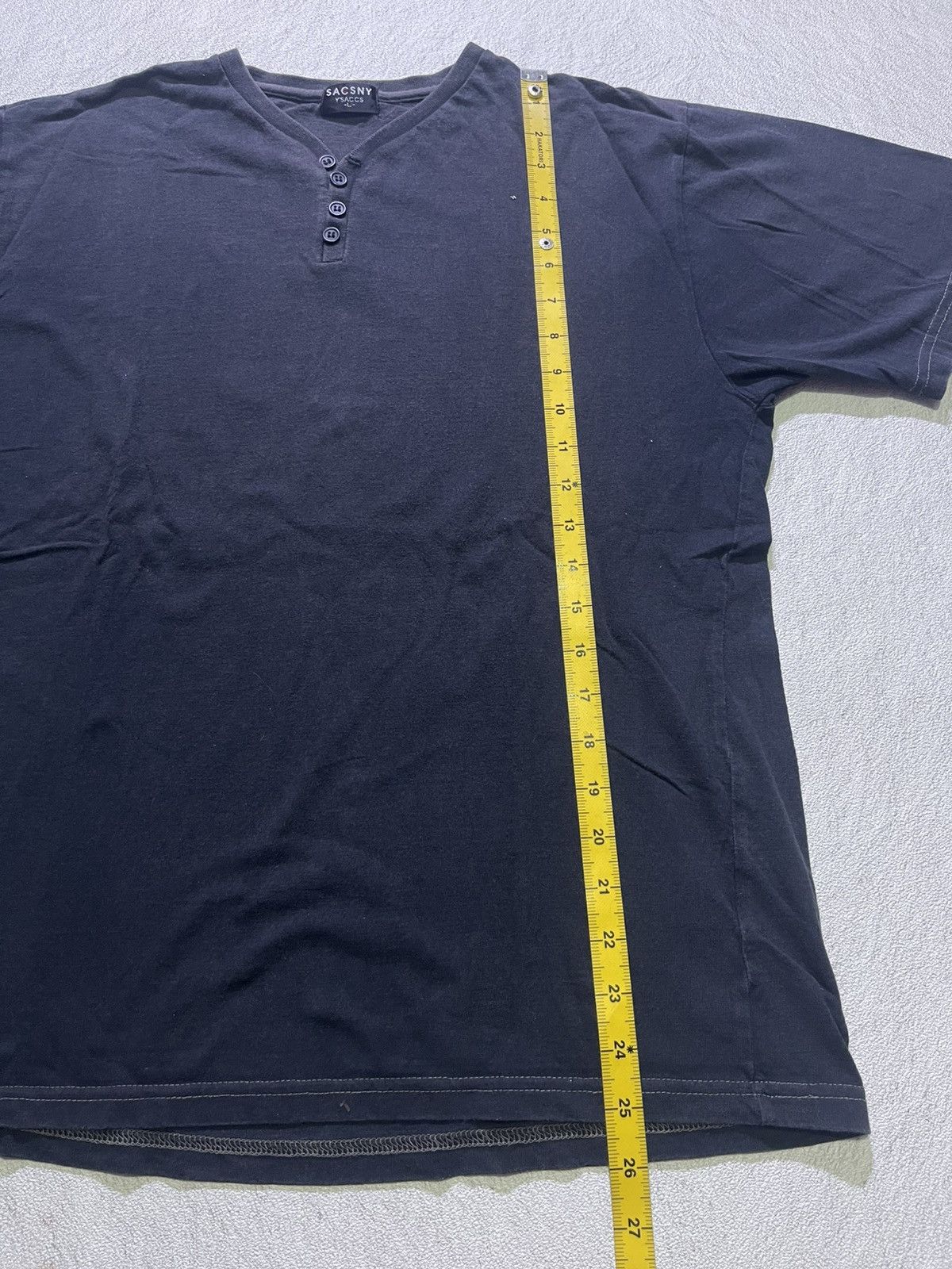 Yohji Yamamoto Y'saccs short sleeve tshirt Size US M / EU 48-50 / 2 - 7 Thumbnail
